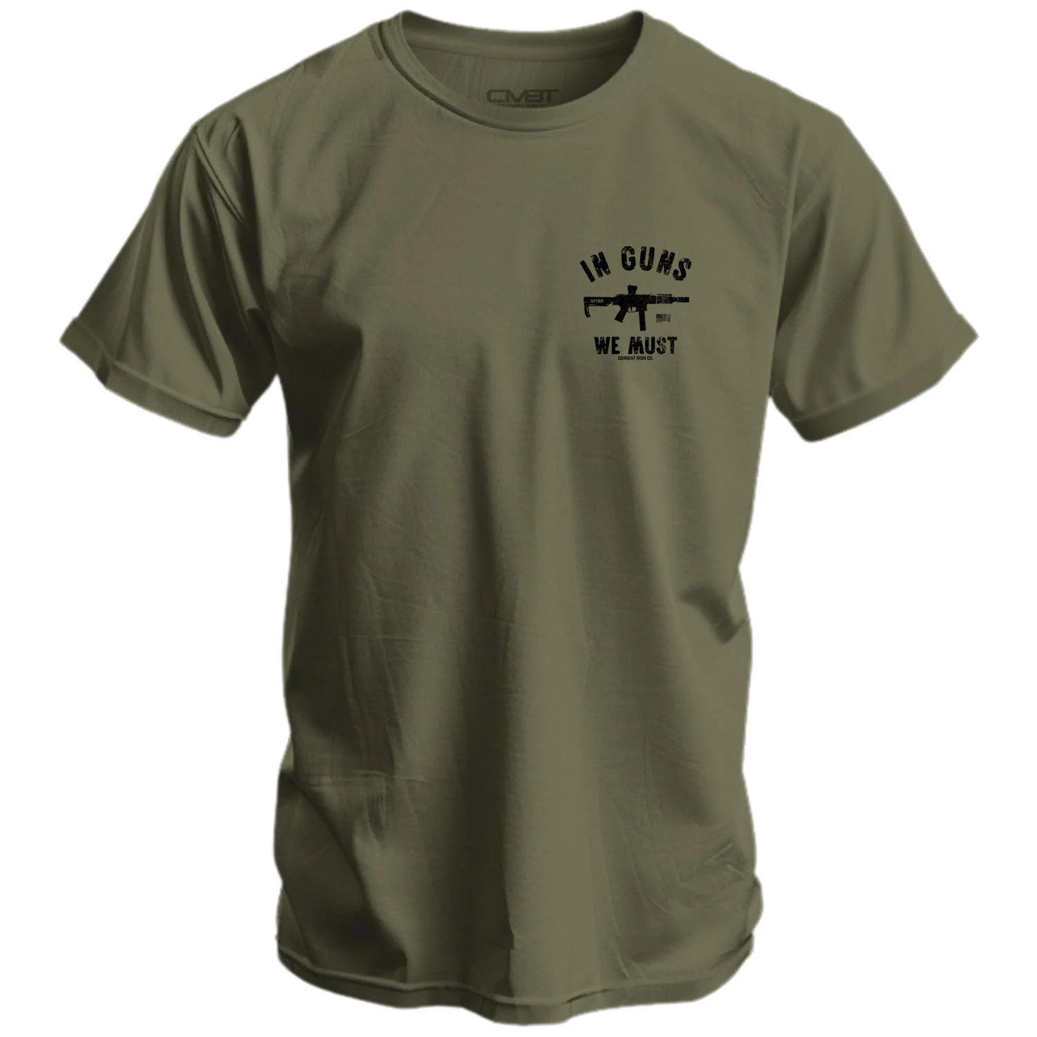 In Guns We Must Men's T-Shirt - Image 8