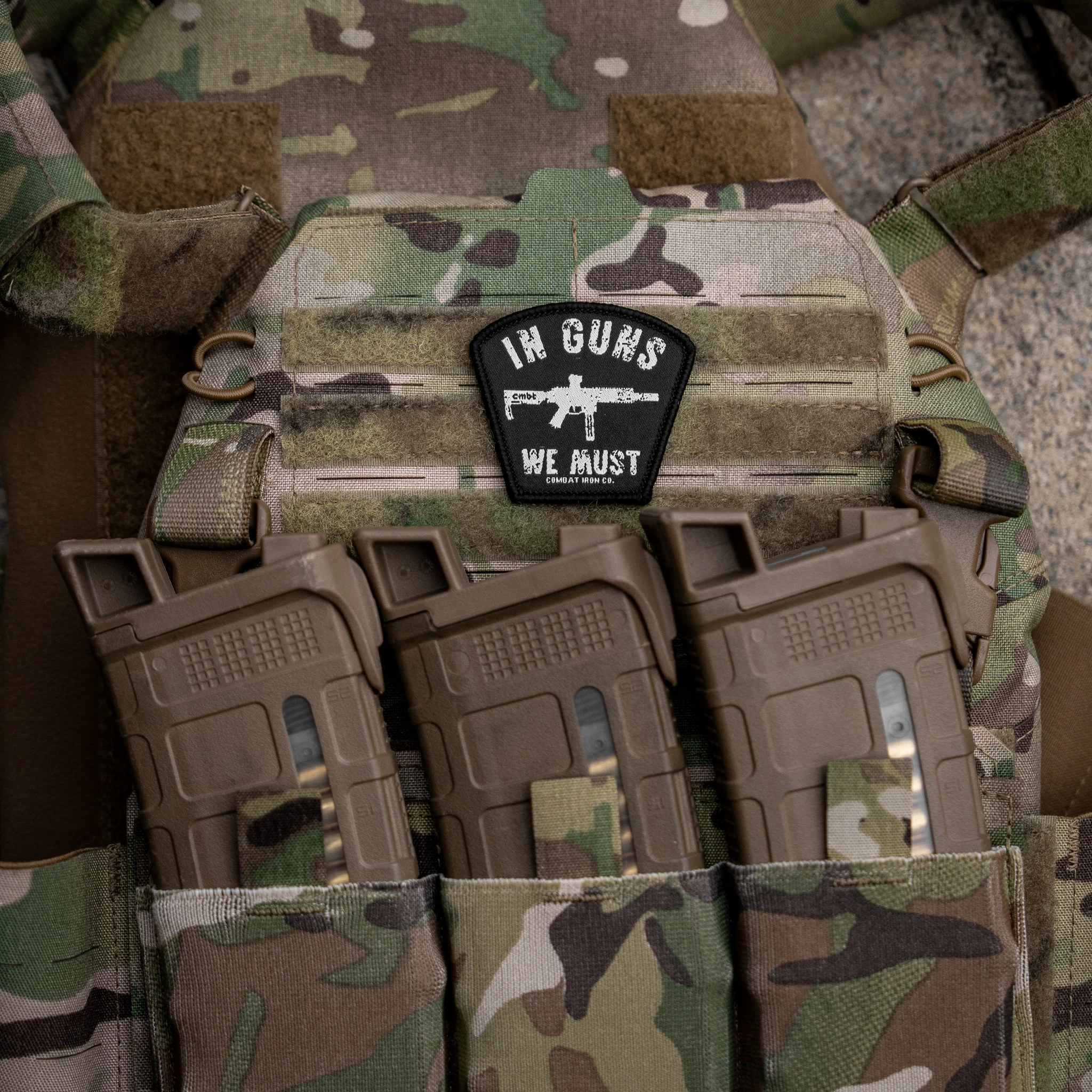 In Guns We Must Velcro Patch - Image 2