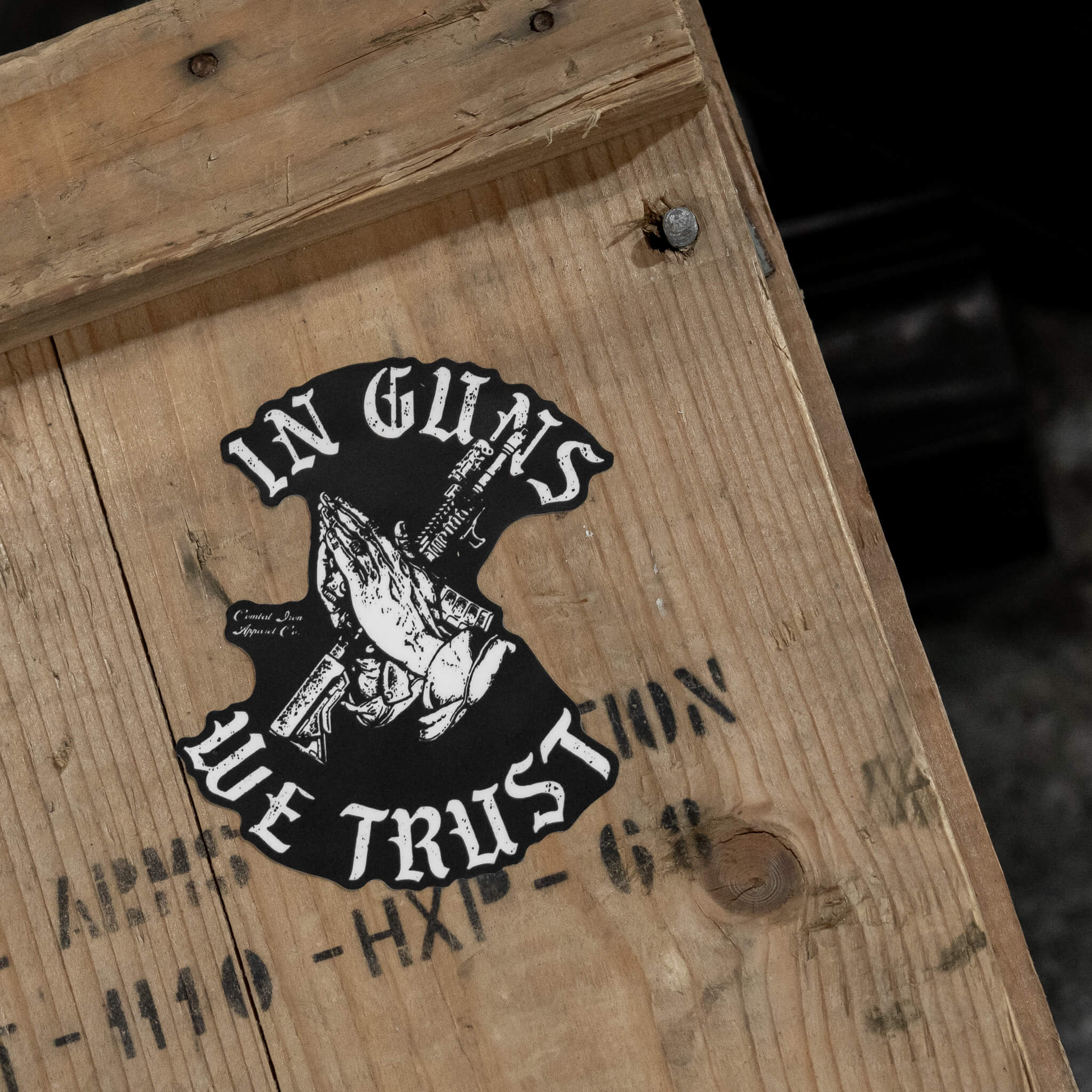 In Guns We Trust Decal - Image 5
