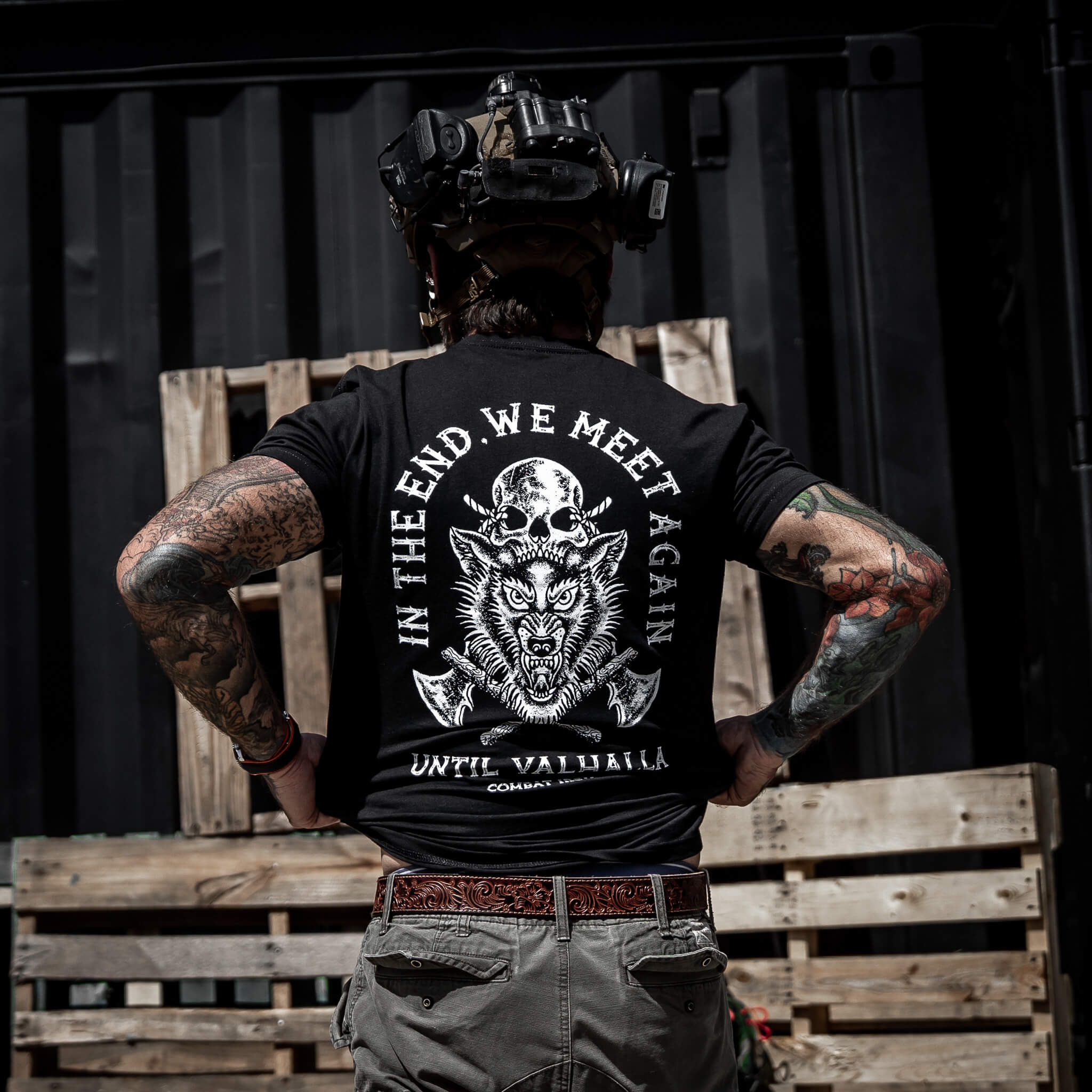 In the End, we meet Again | Unit Valhalla Men's T-Shirt - Image 5