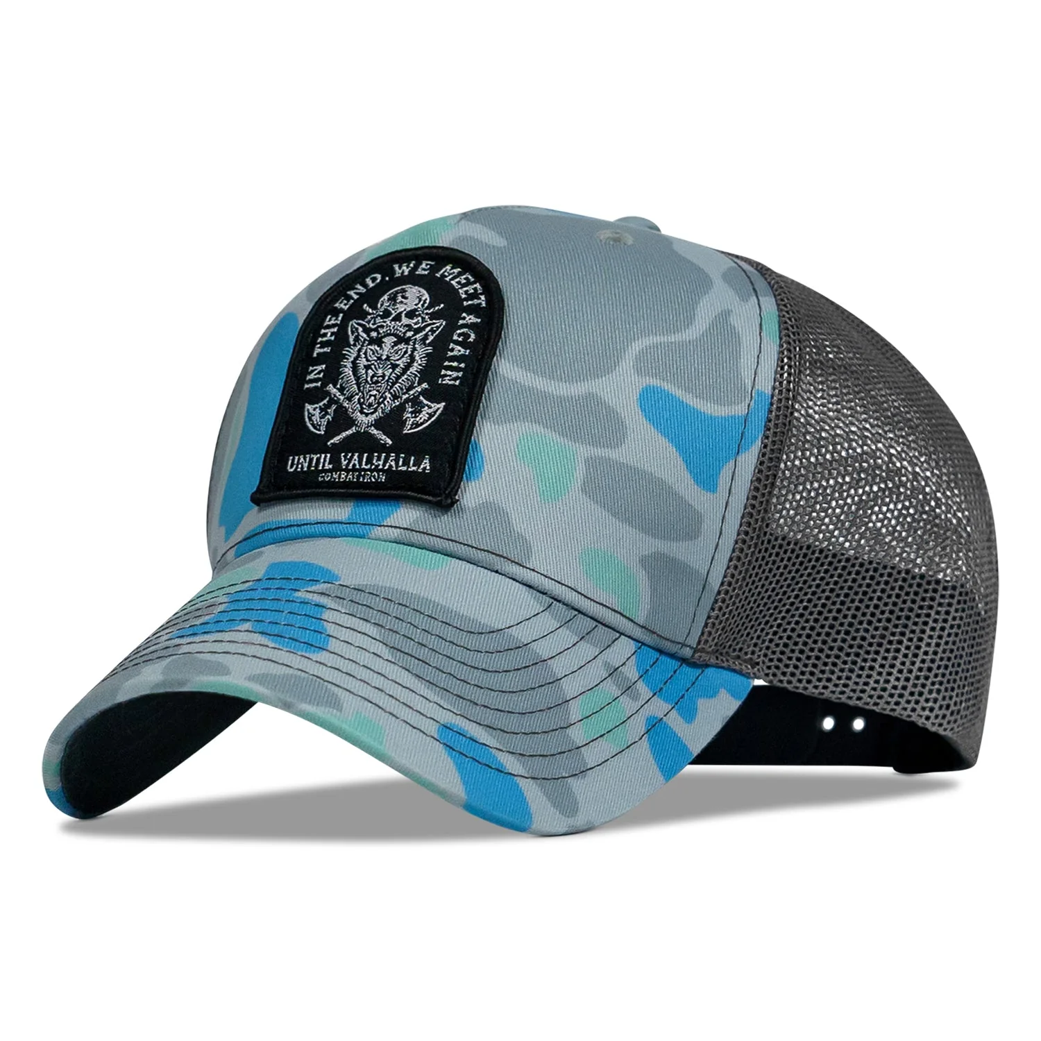 In The End, We Meet Again - Until Valhalla Patch Snapback Hat - Image 12