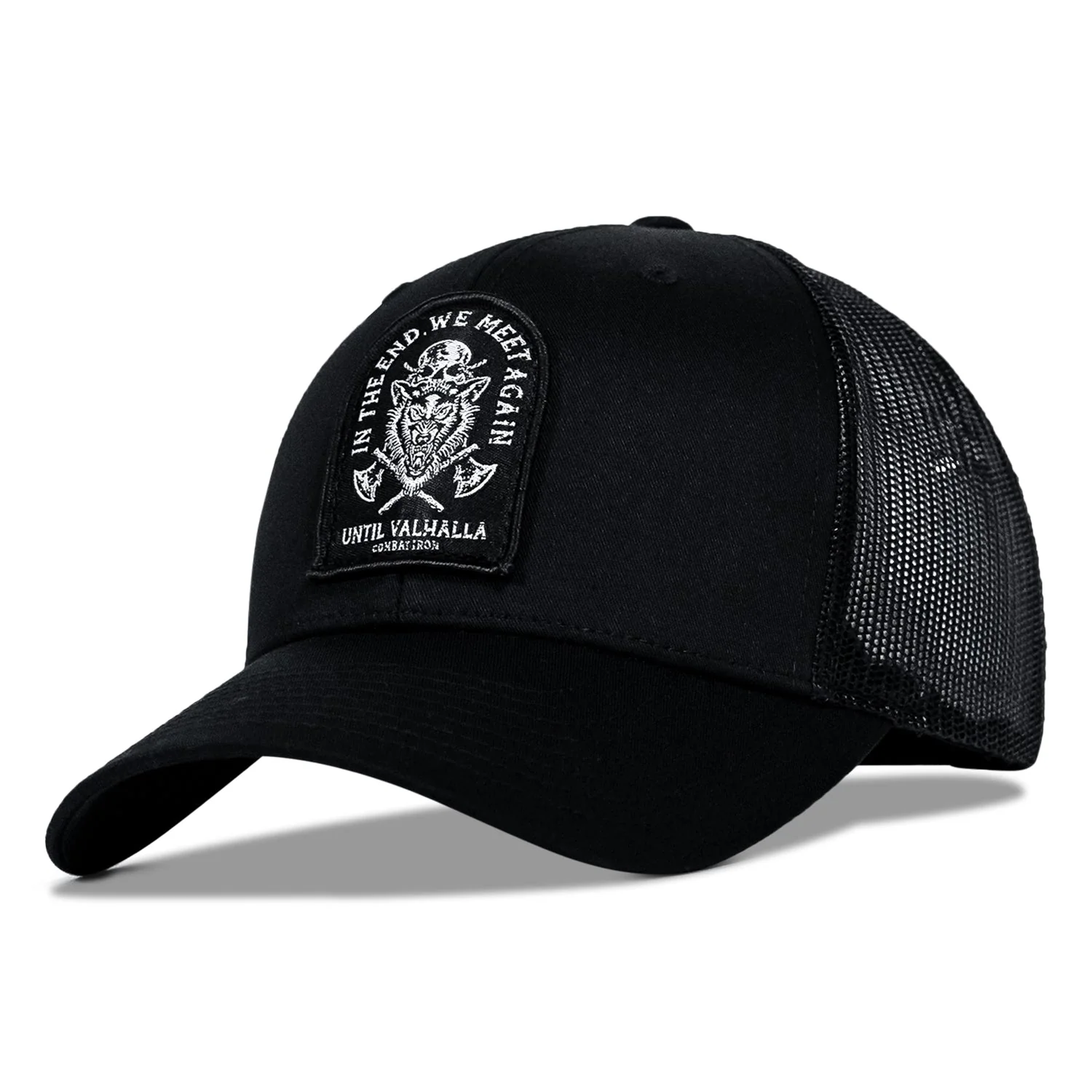 In The End, We Meet Again - Until Valhalla Patch Snapback Hat - Image 7