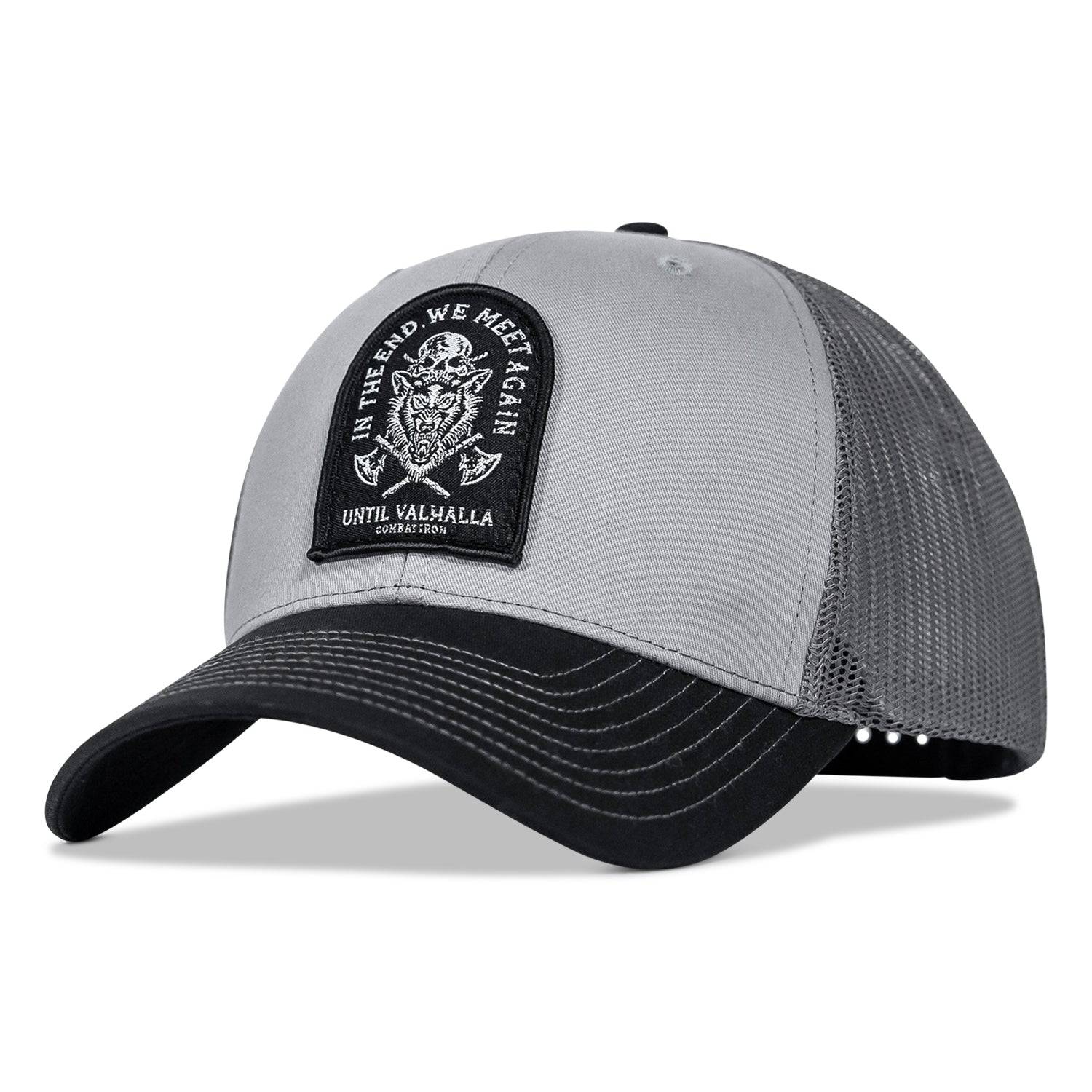 In The End, We Meet Again - Until Valhalla Patch Snapback Hat - Image 9