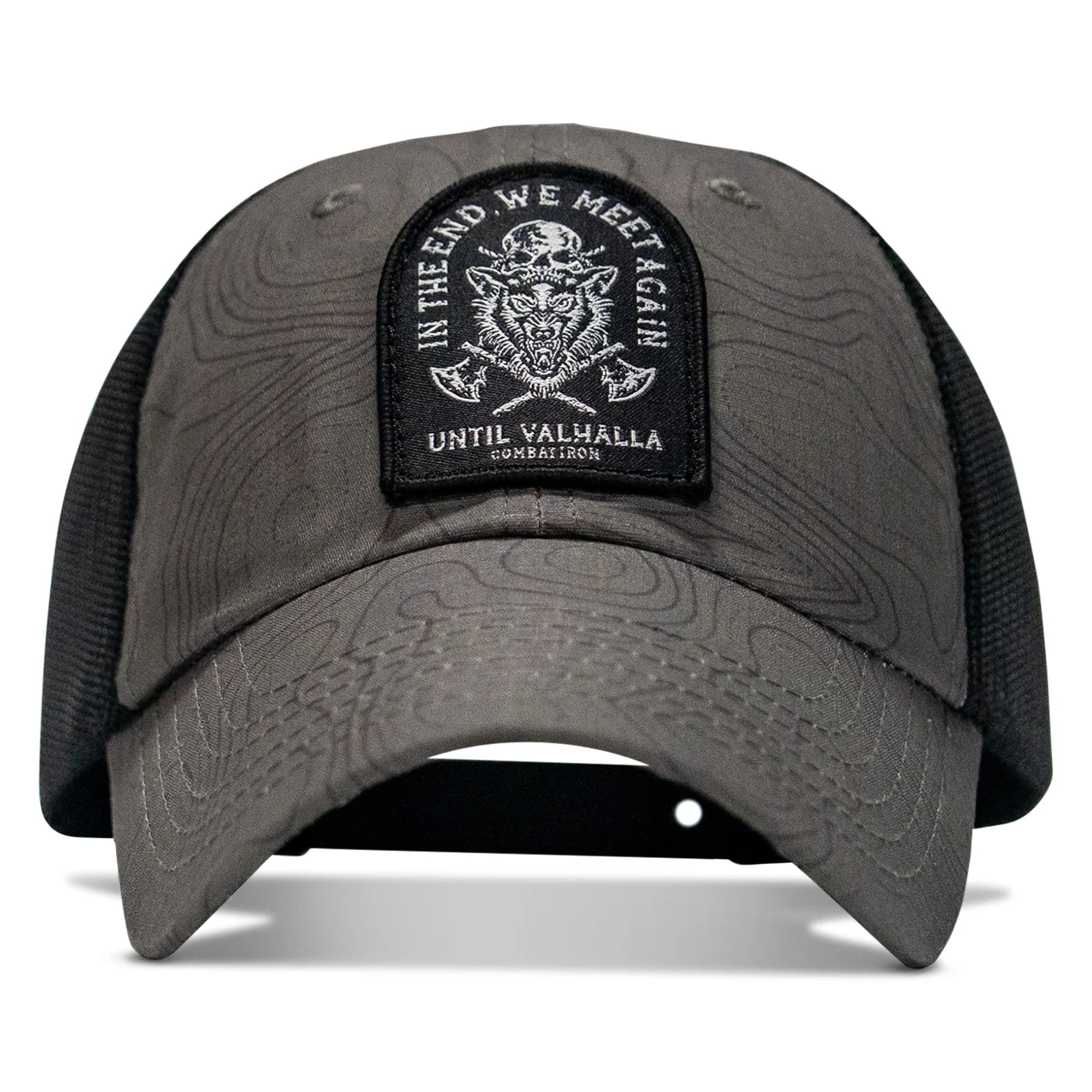 In The End, We Meet Again - Until Valhalla Patch Tactical Ripstop Mesh Snapback Hat