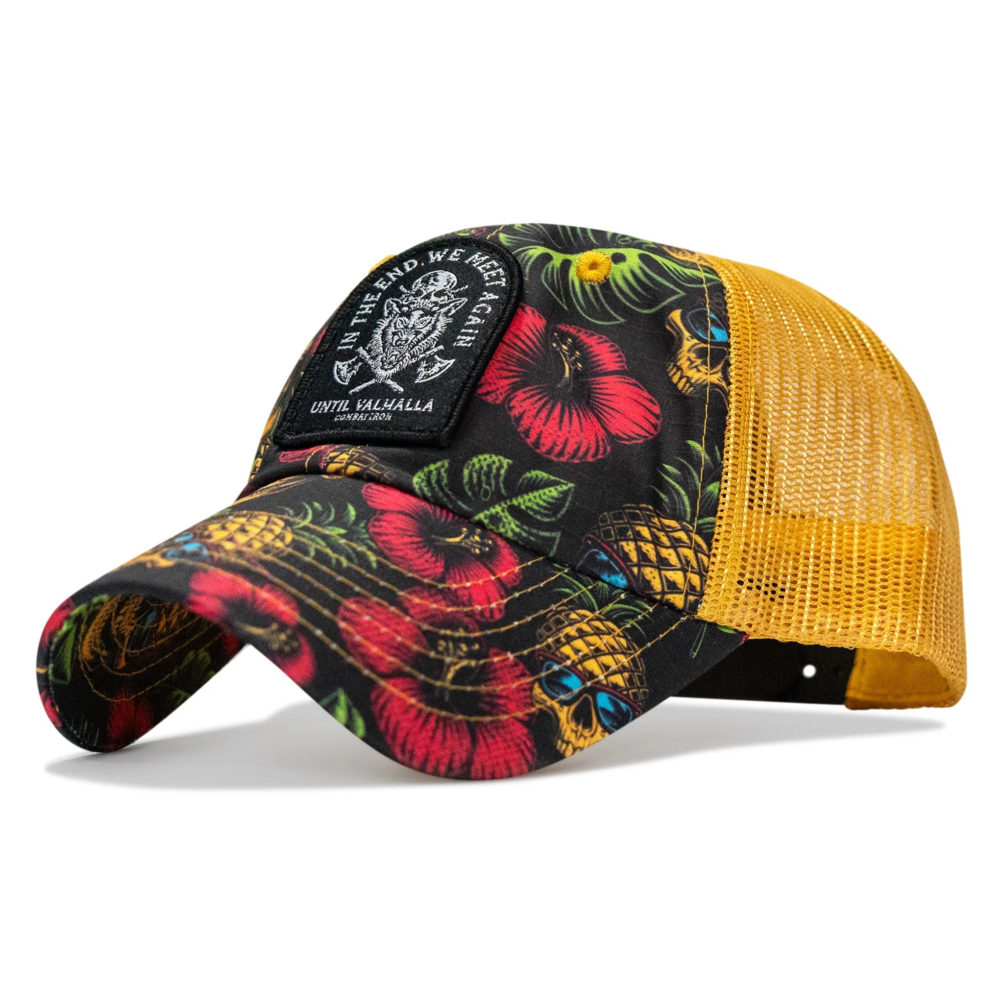 In The End, We Meet Again - Until Valhalla Patch Tactical Ripstop Mesh Snapback Hat - Image 36
