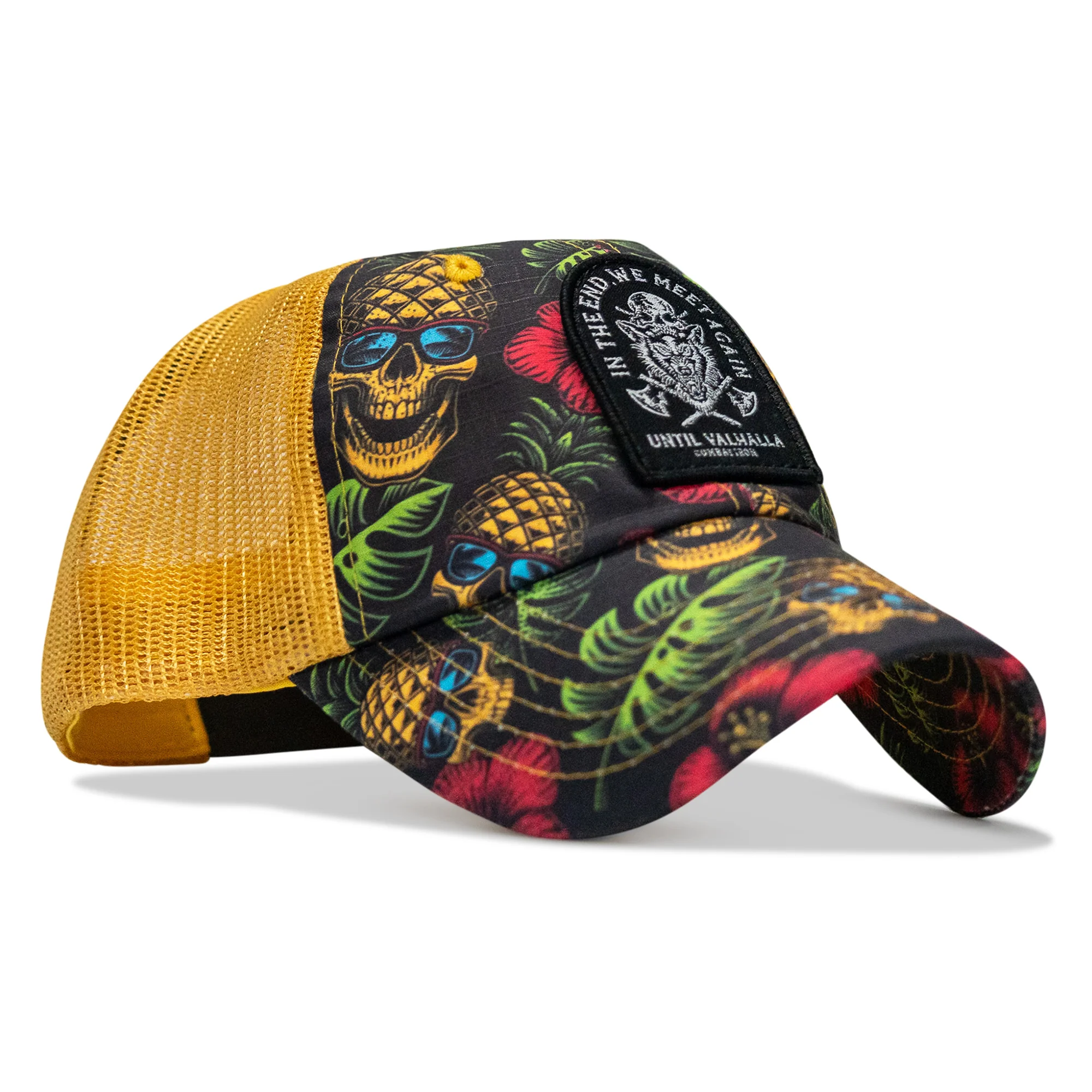 In The End, We Meet Again - Until Valhalla Patch Tactical Ripstop Mesh Snapback Hat - Image 37