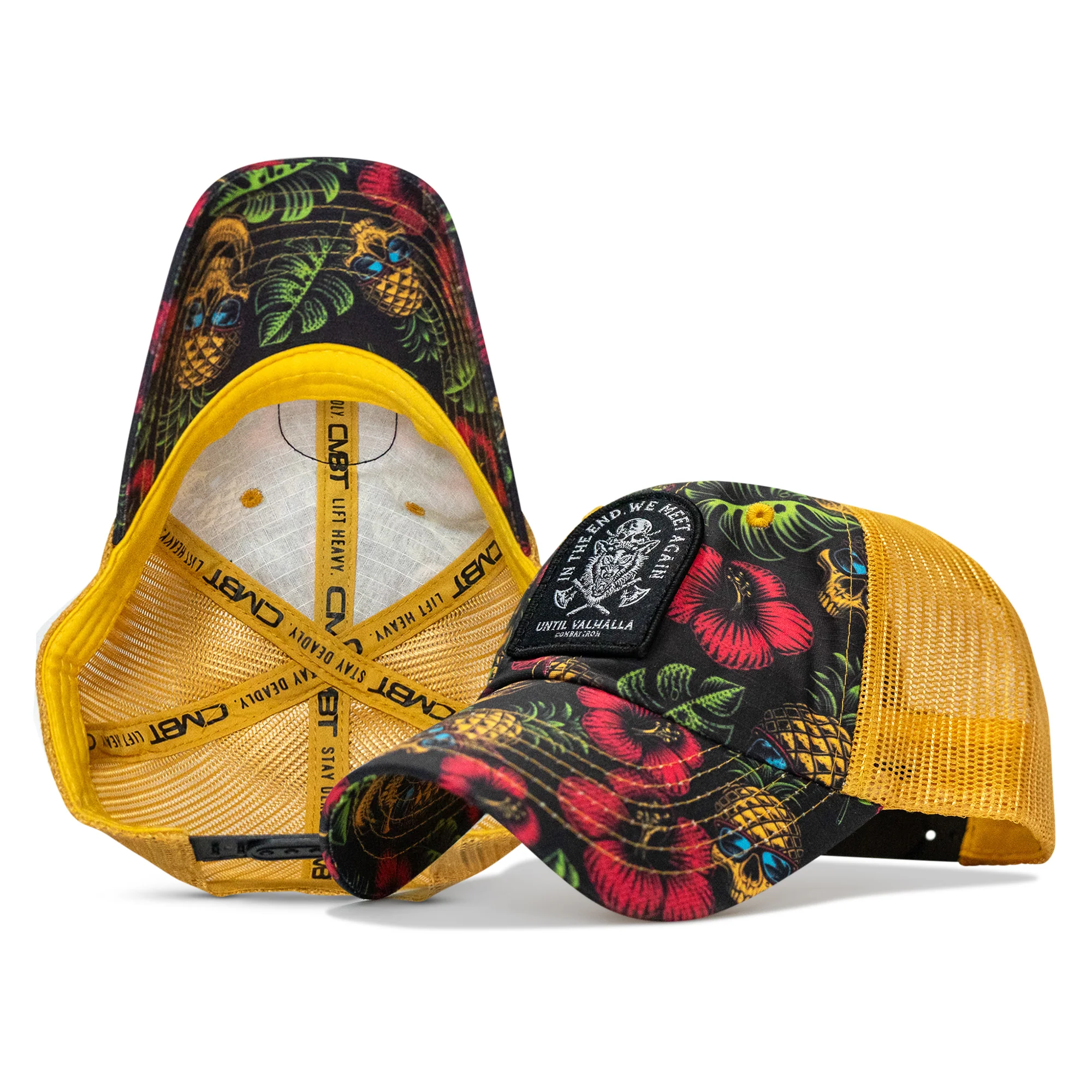 In The End, We Meet Again - Until Valhalla Patch Tactical Ripstop Mesh Snapback Hat - Image 38