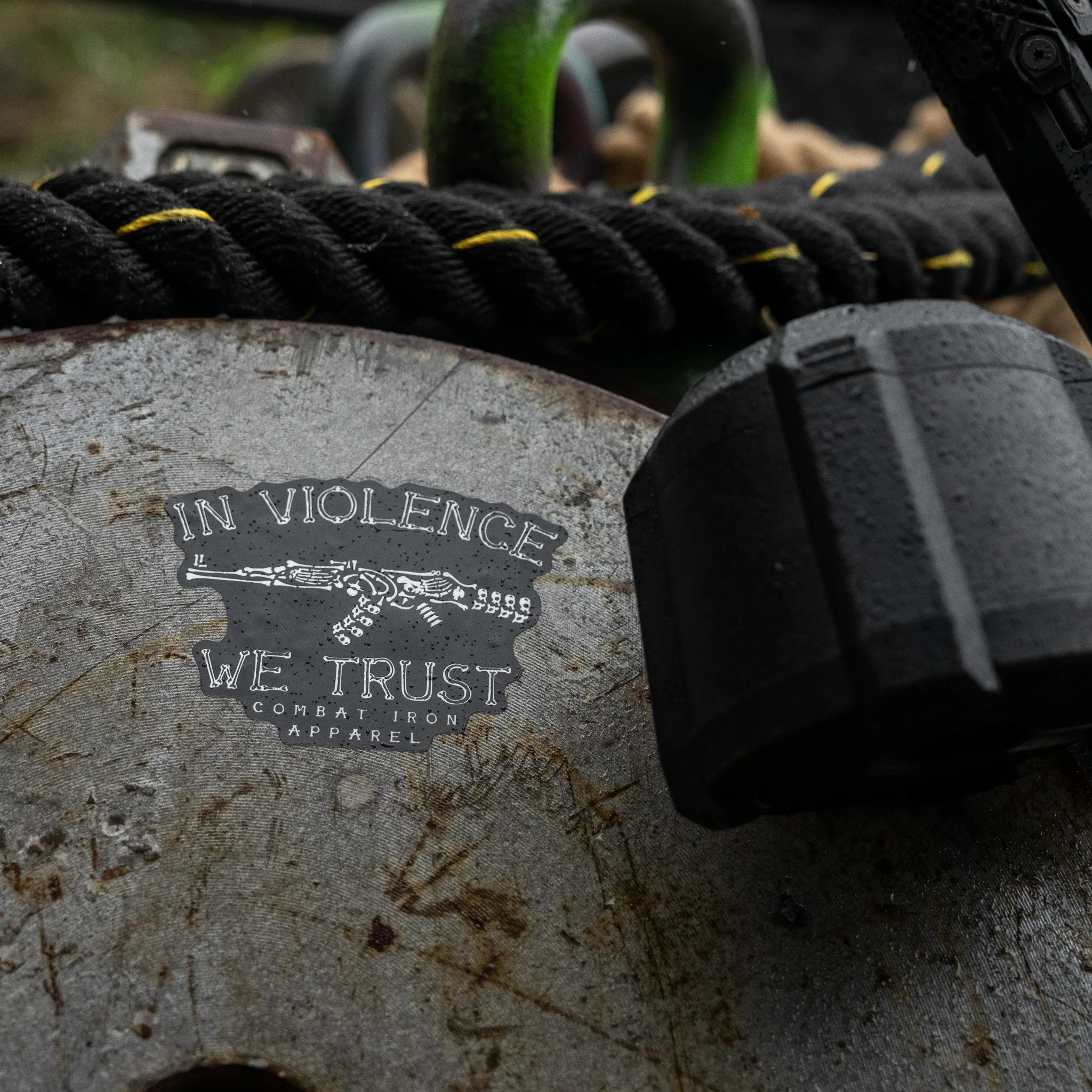 In Violence We Trust AK Decal - Image 4