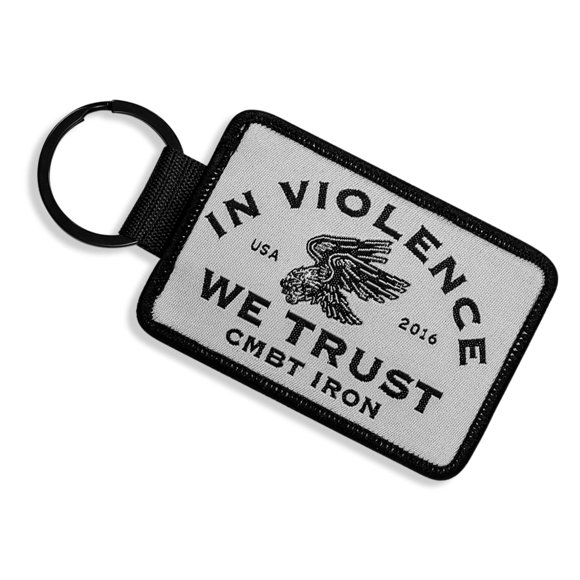 In Violence We Trust Flight Tag Keychain - Image 3