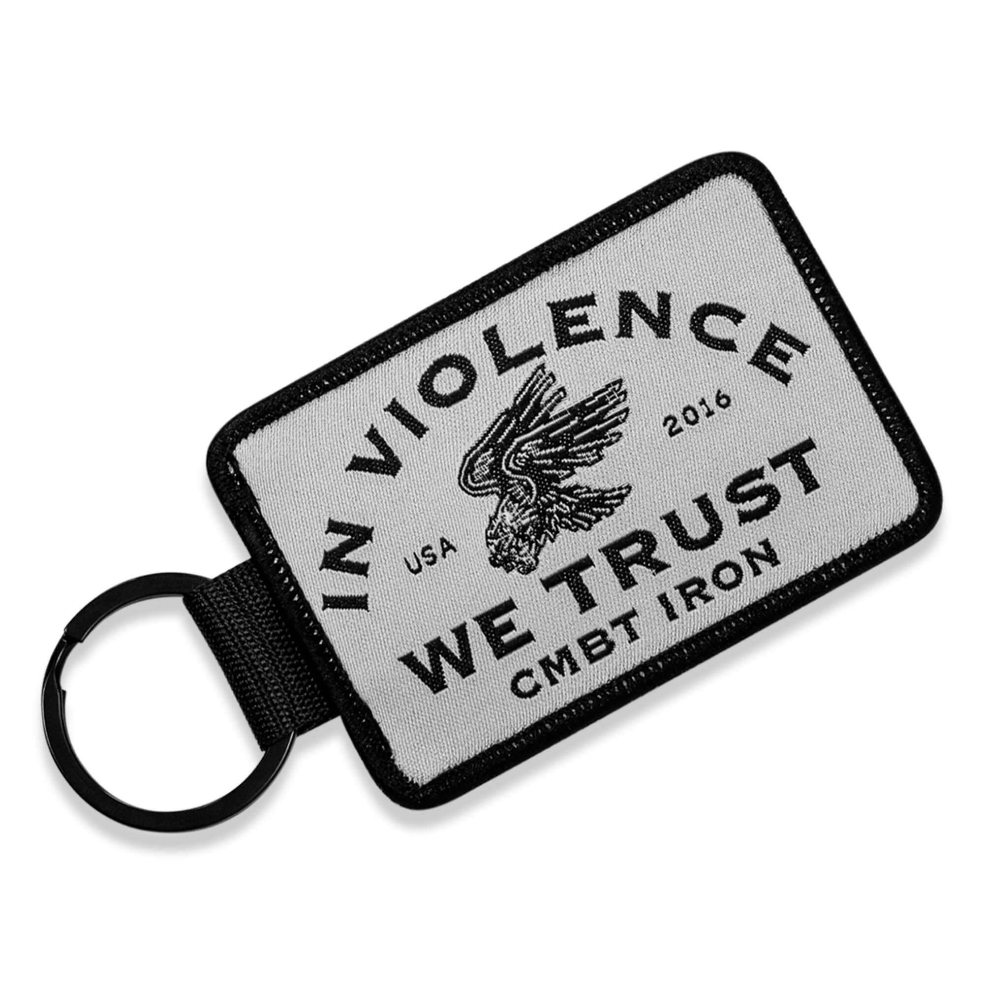 In Violence We Trust Flight Tag Keychain - Image 4