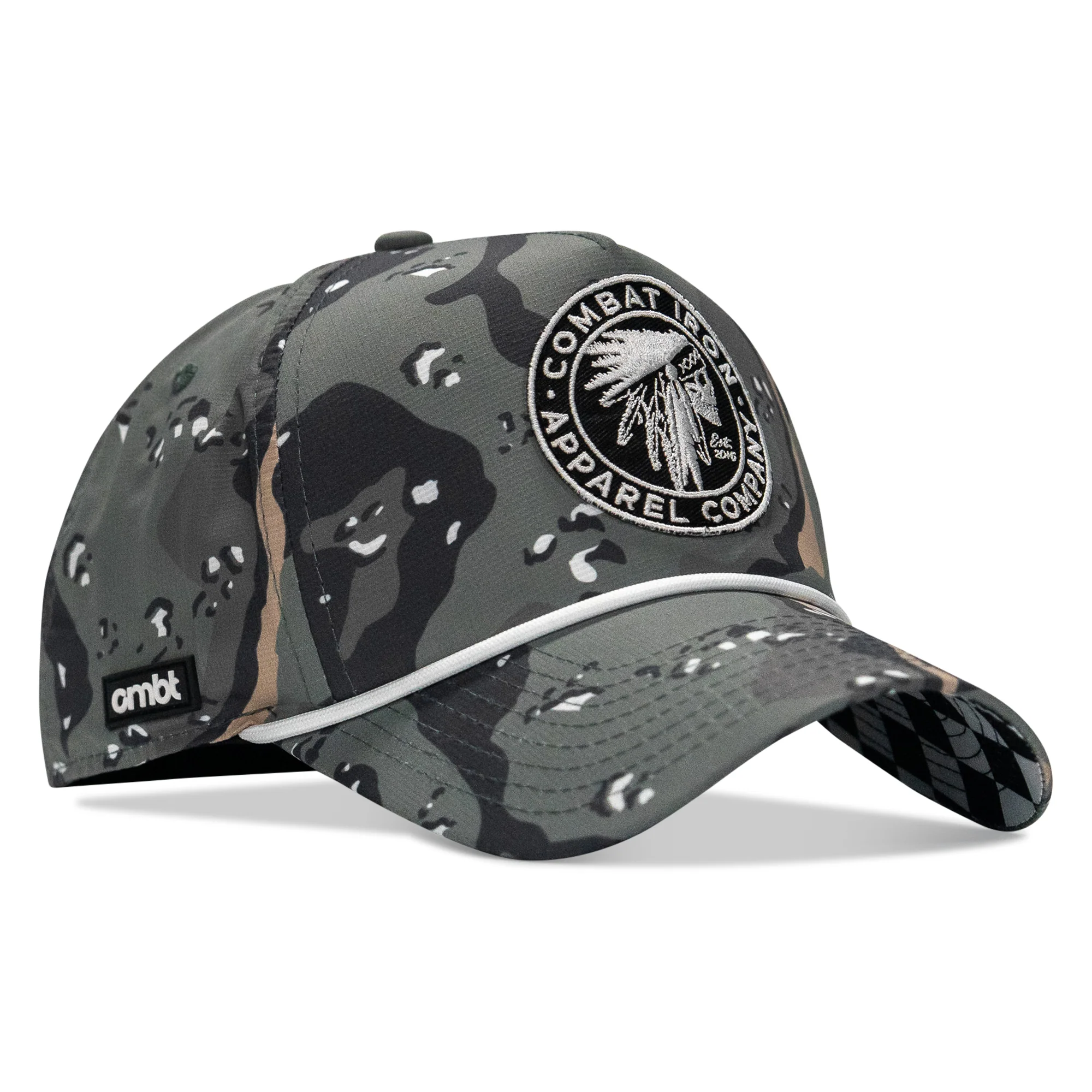 Indian Chief Skull Patch Weekender Snapback Hat - Image 9