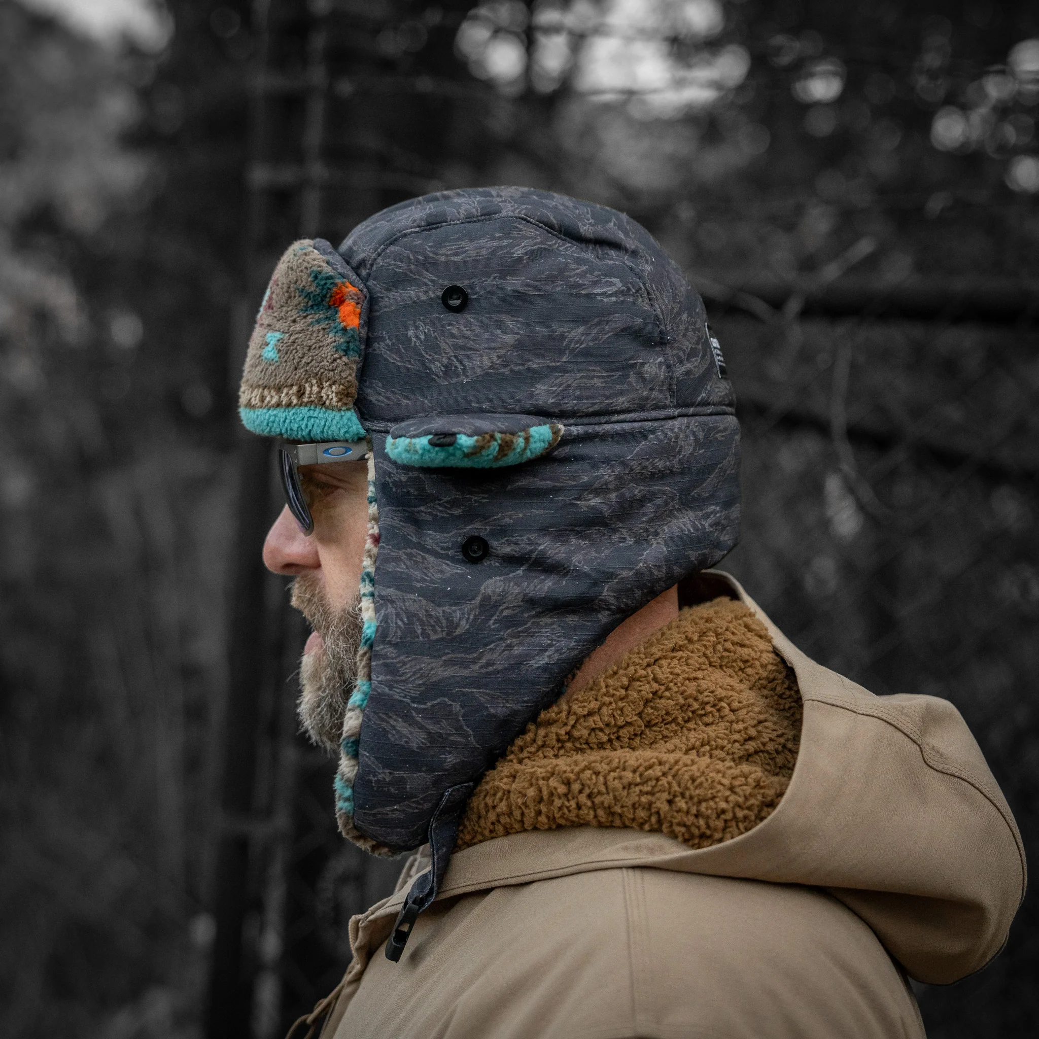 Insulated Ripstop Trapper Hat – Cold Weather - Image 28