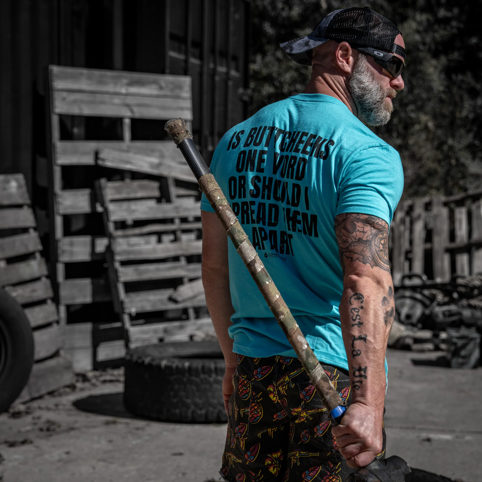 Is Buttcheeks One Word Or Should I Spread Them Apart Men's T-Shirt - Image 19