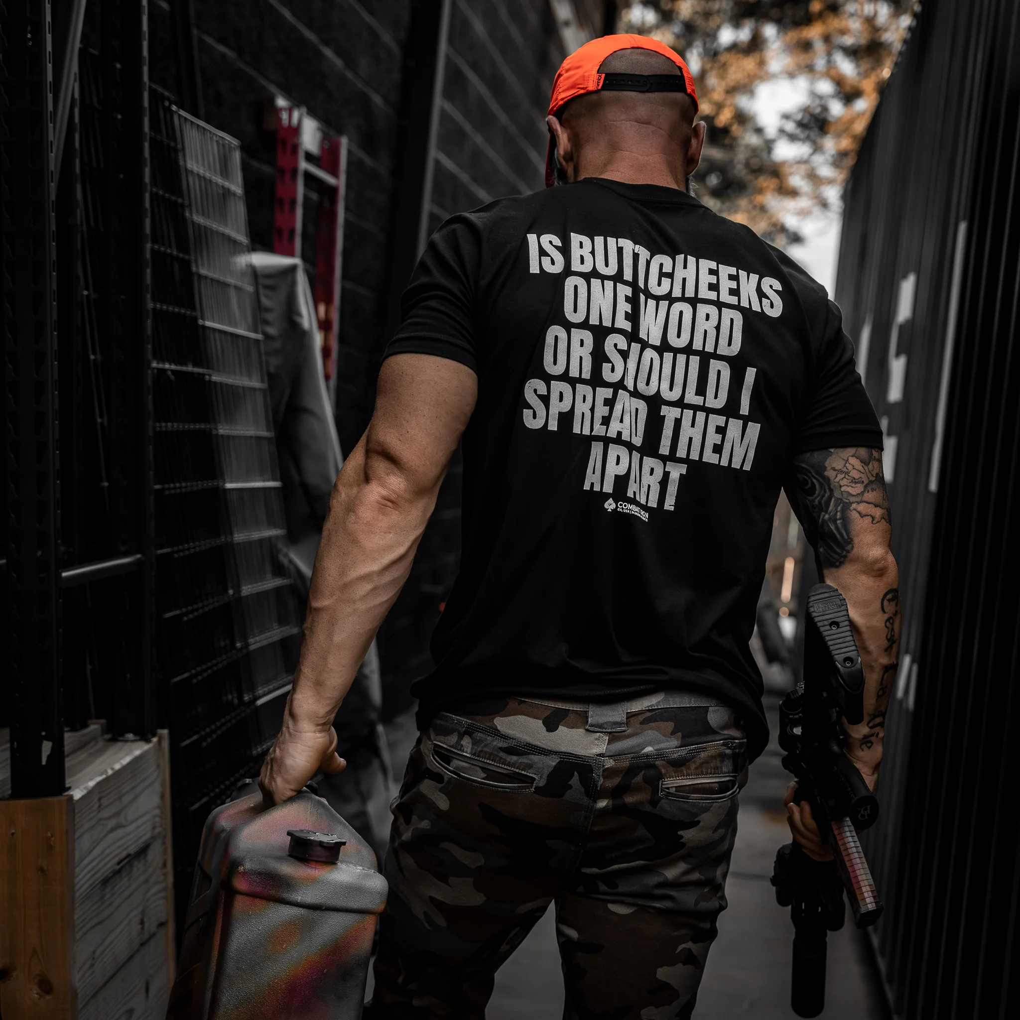 Is Buttcheeks One Word Or Should I Spread Them Apart Men's T-Shirt - Image 3
