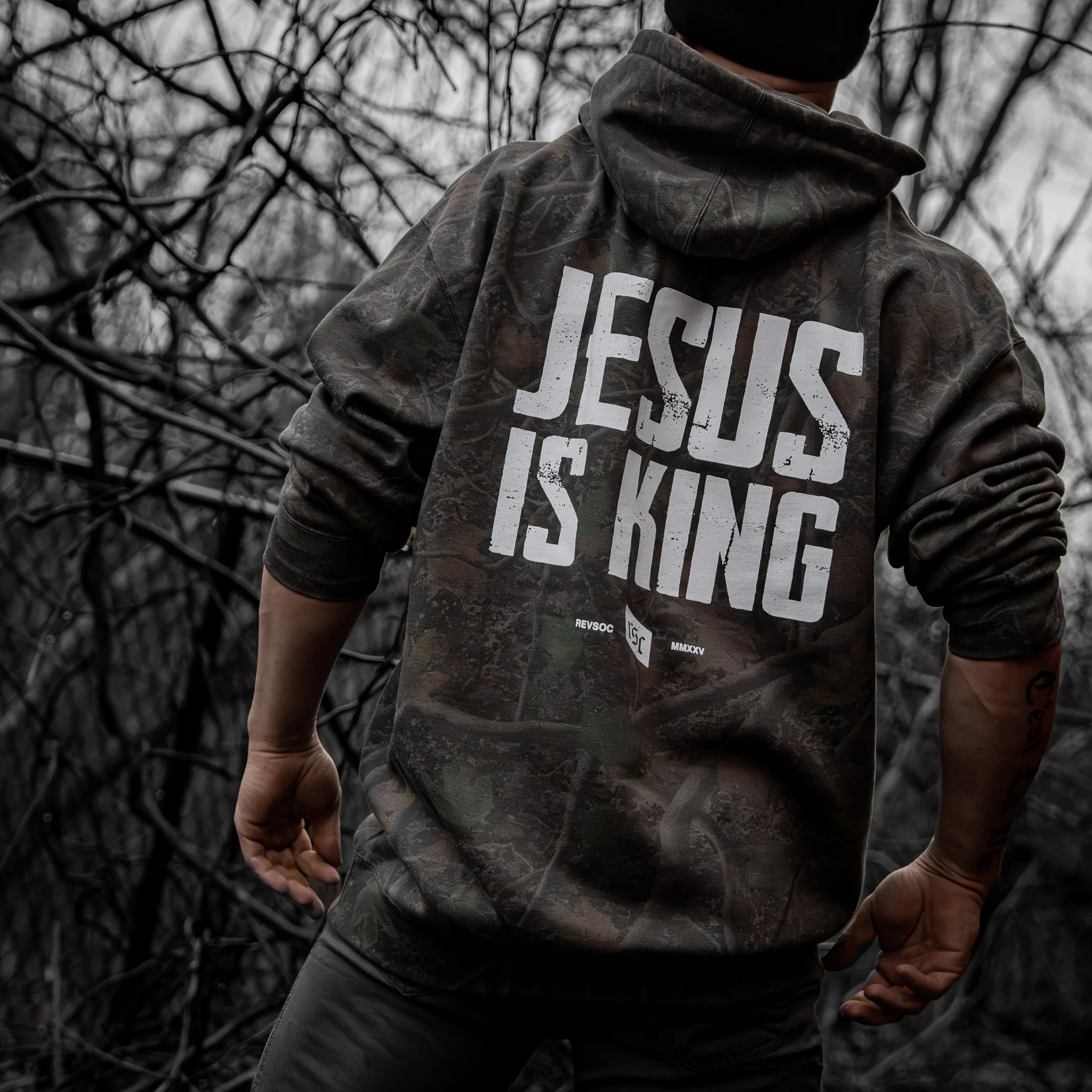 Jesus Is King Heavyweight Hoodie - Image 4
