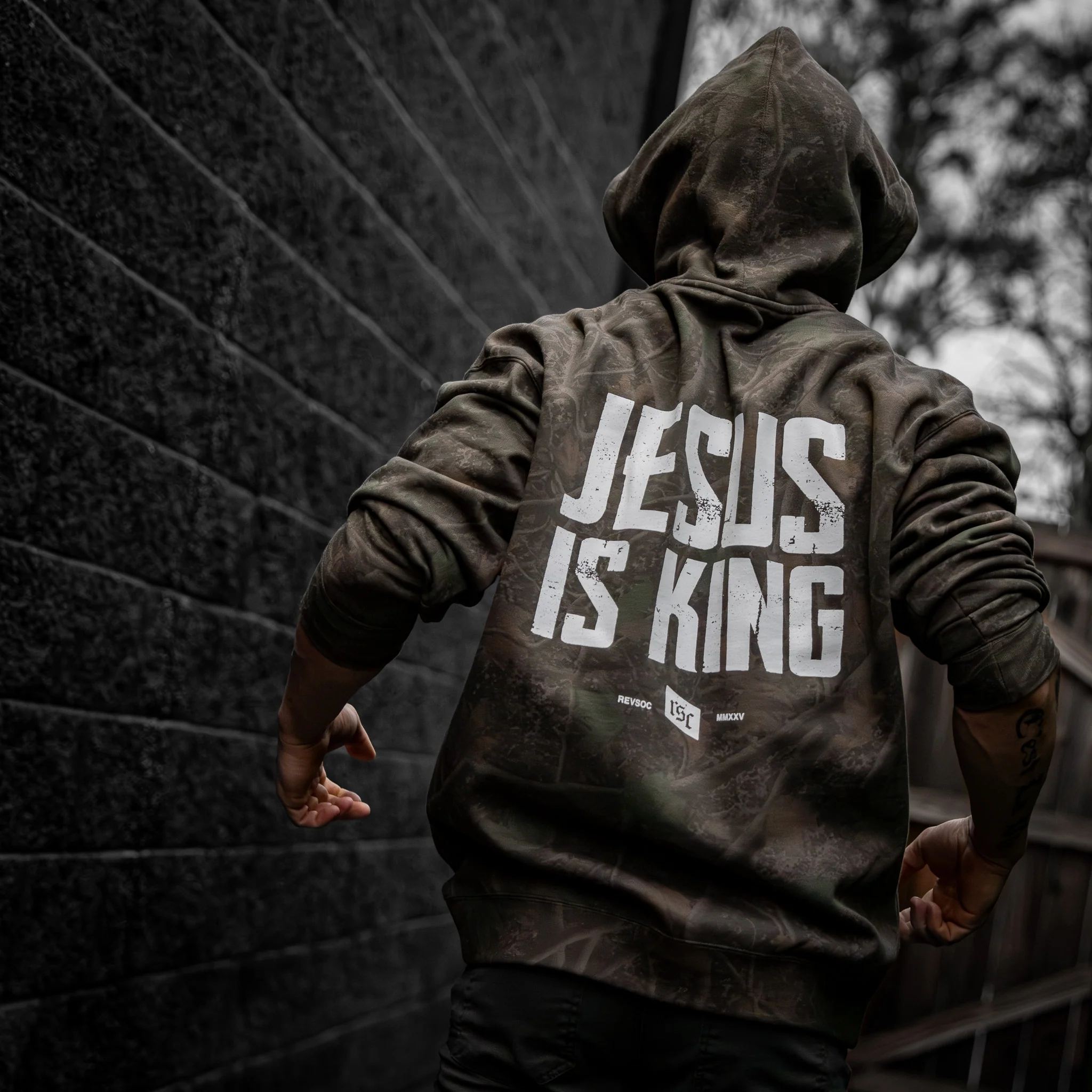 Jesus Is King Heavyweight Hoodie - Image 7