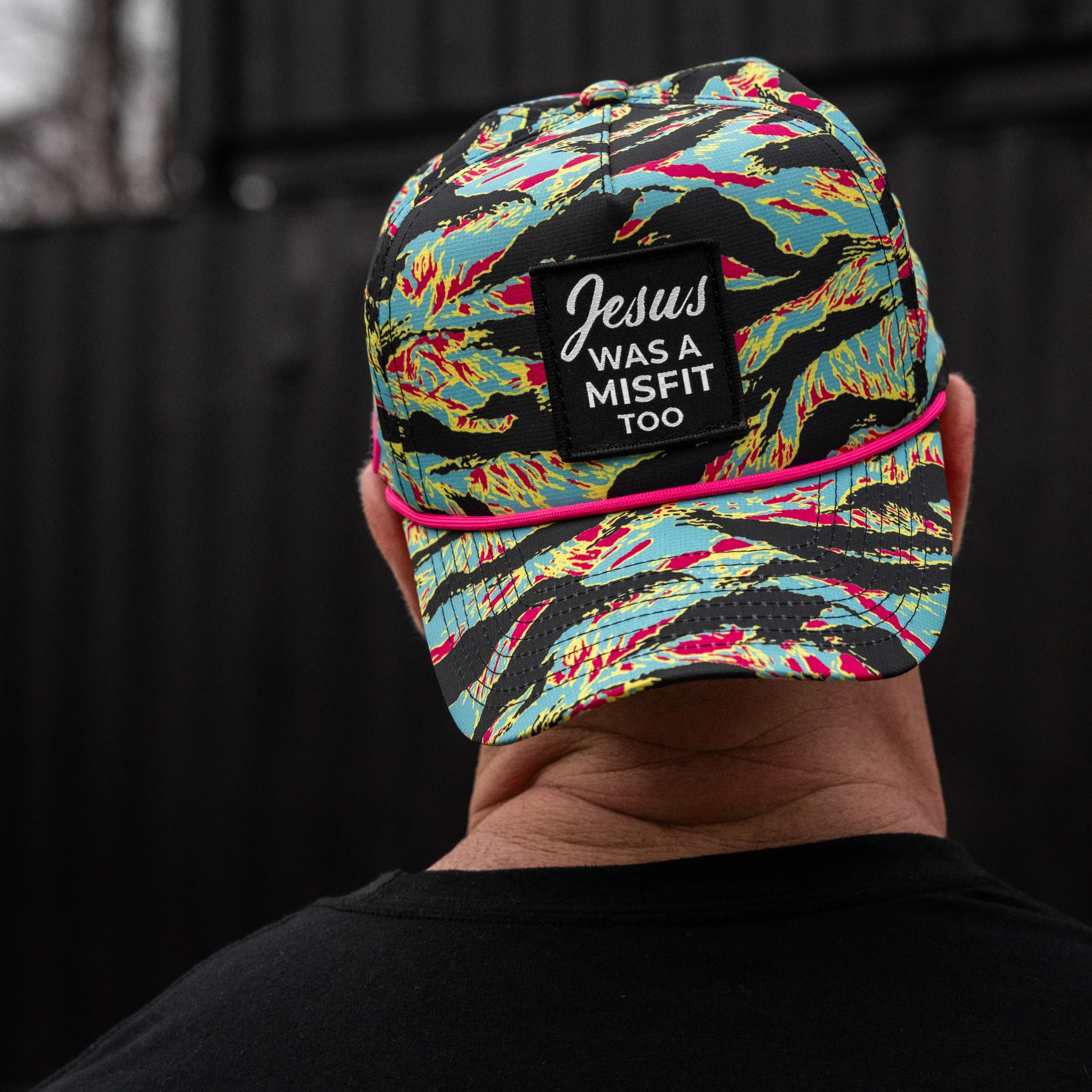 Jesus Was A Misfit Too Patch Weekender Snapback - Image 2