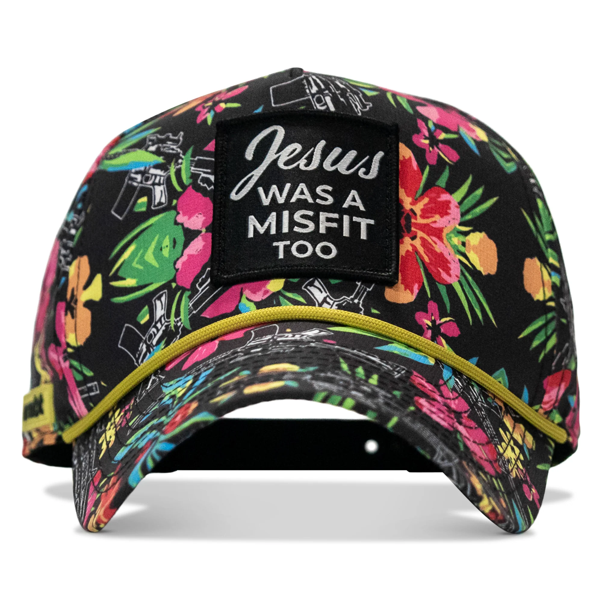 Jesus Was A Misfit Too Patch Weekender Snapback - Image 28