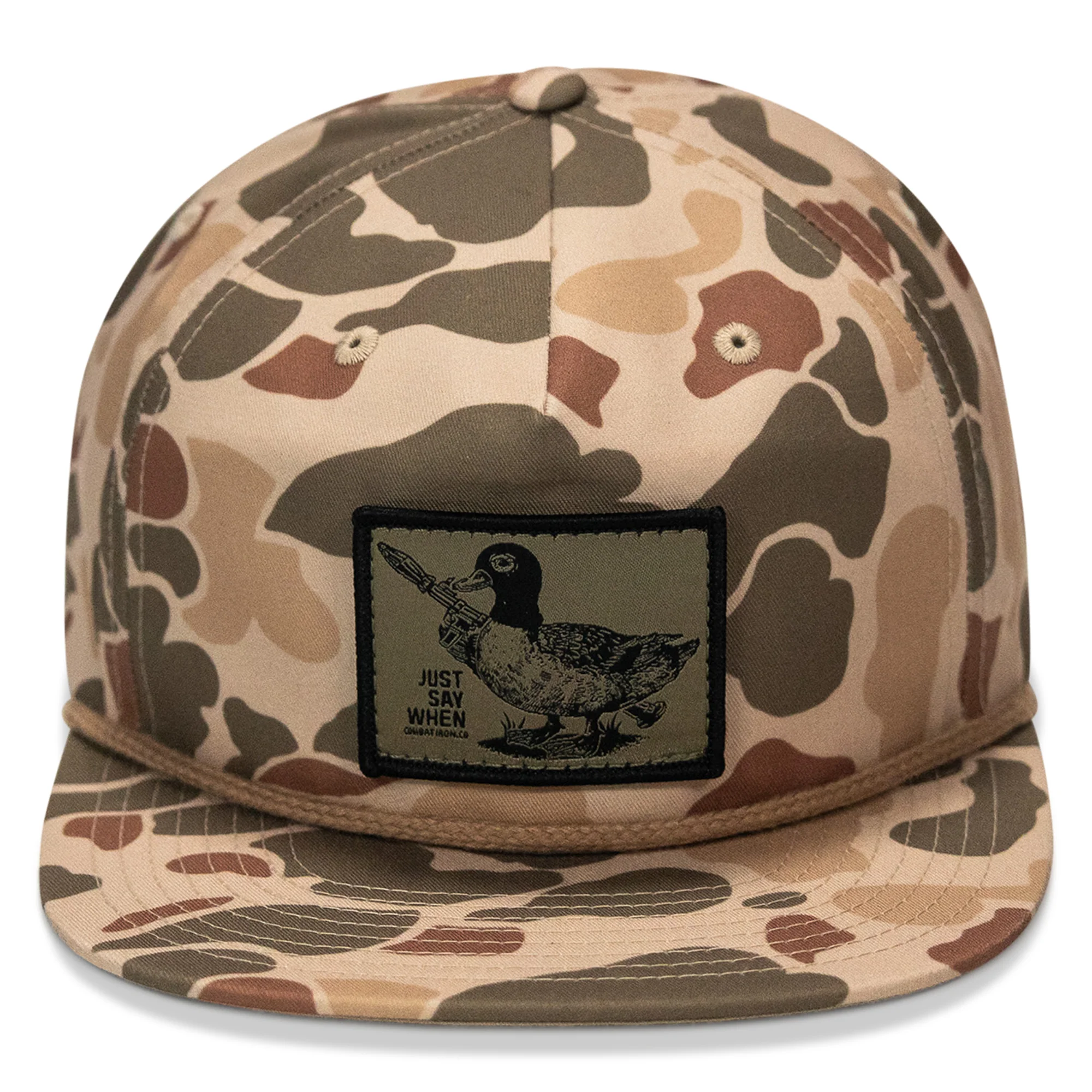 Just Say When Patch Flatbill Hat - Image 11