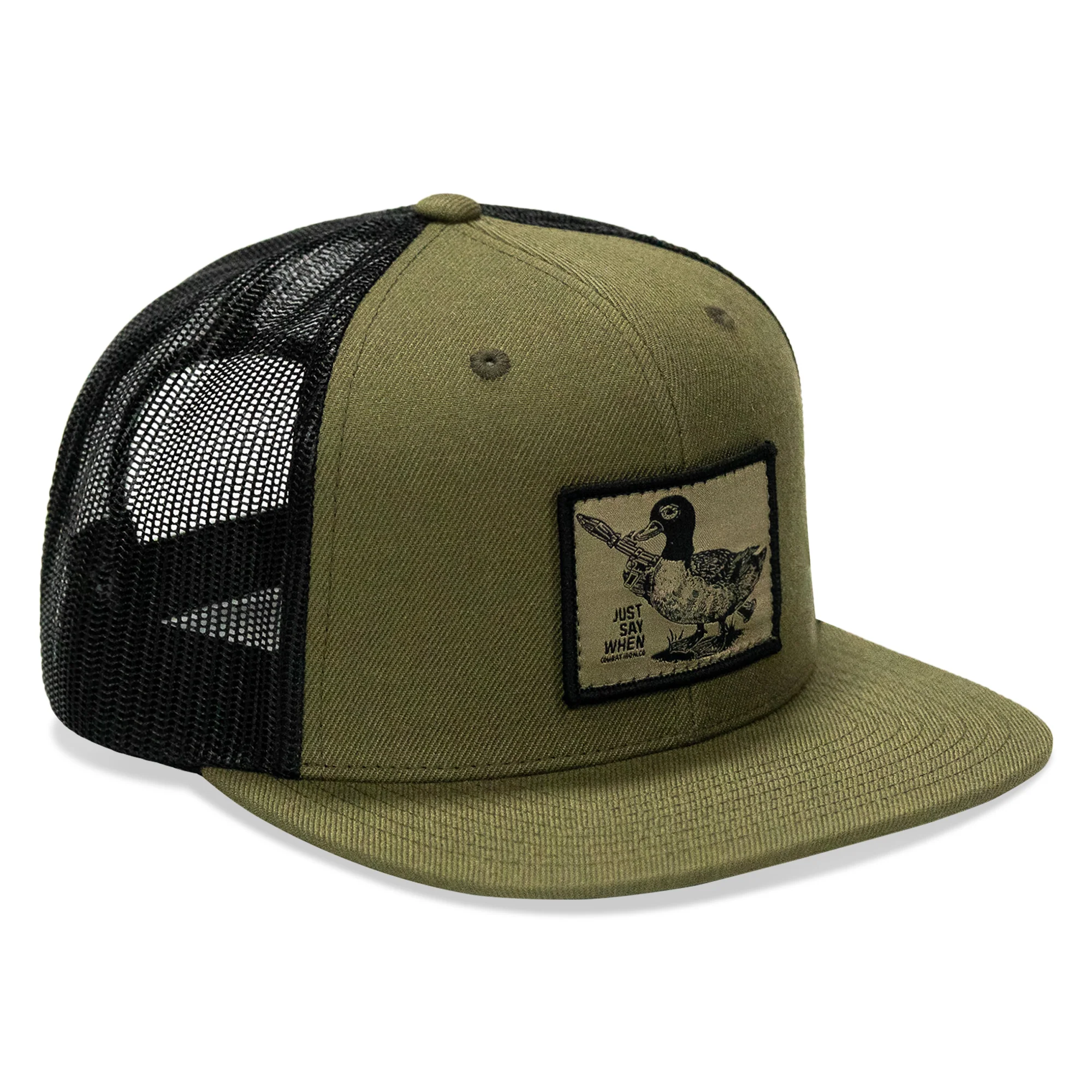 Just Say When Patch Flatbill Hat - Image 18