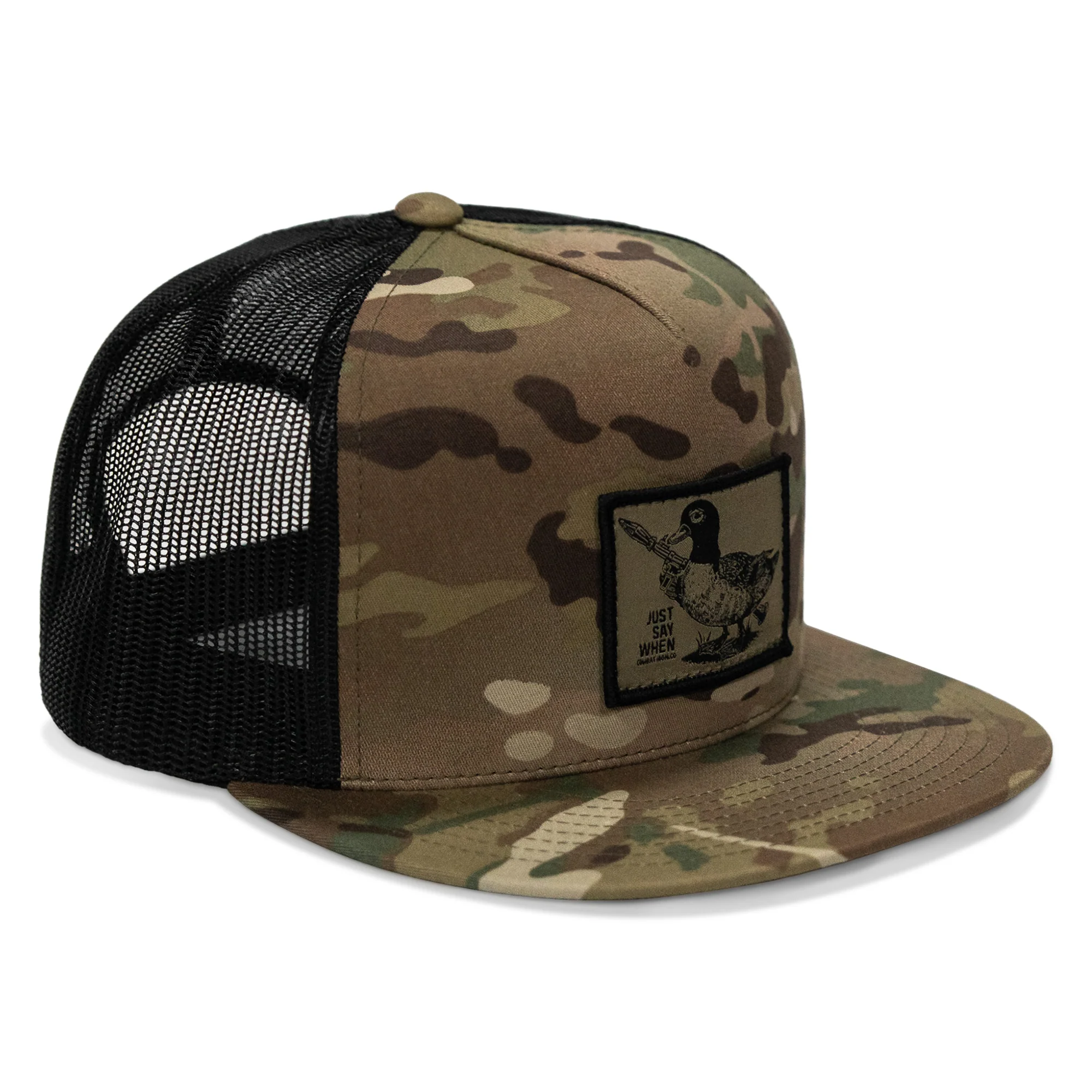 Just Say When Patch Flatbill Hat - Image 8