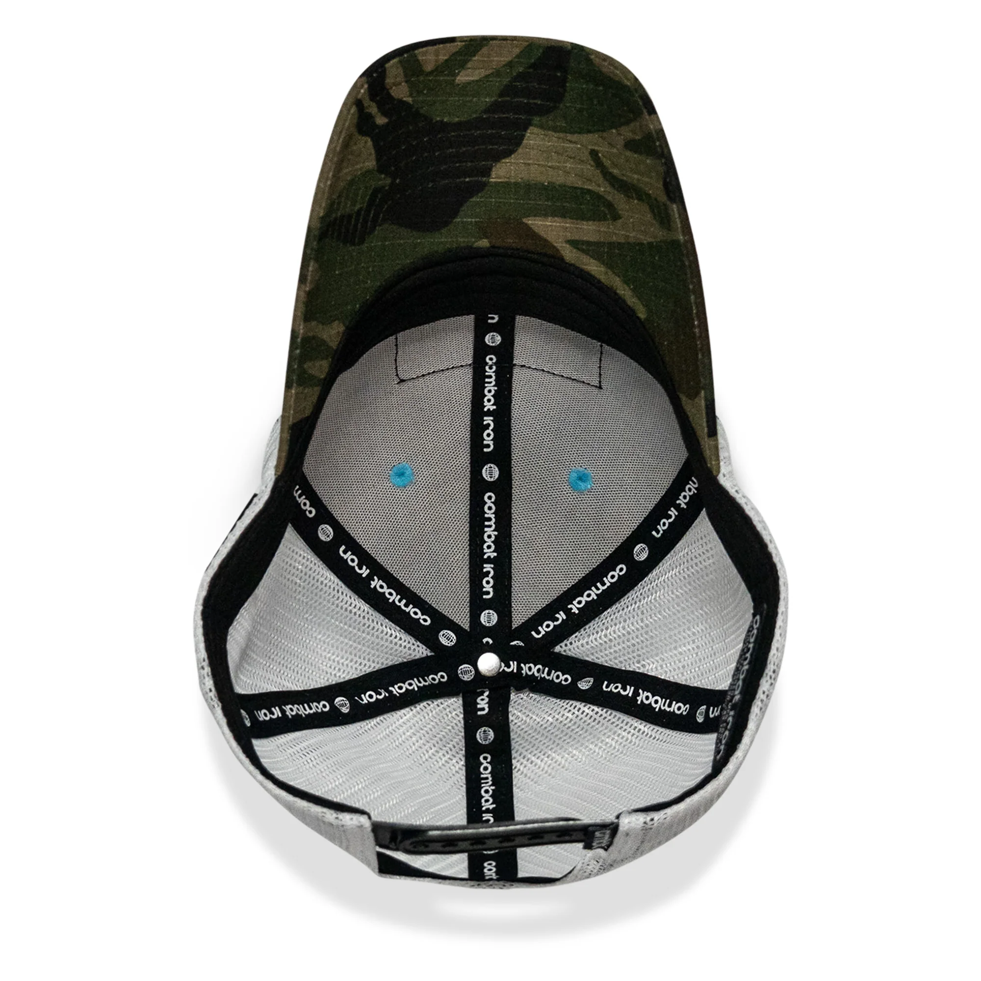 Just Say When Patch Original Ripstop Snapback Hat - Image 10