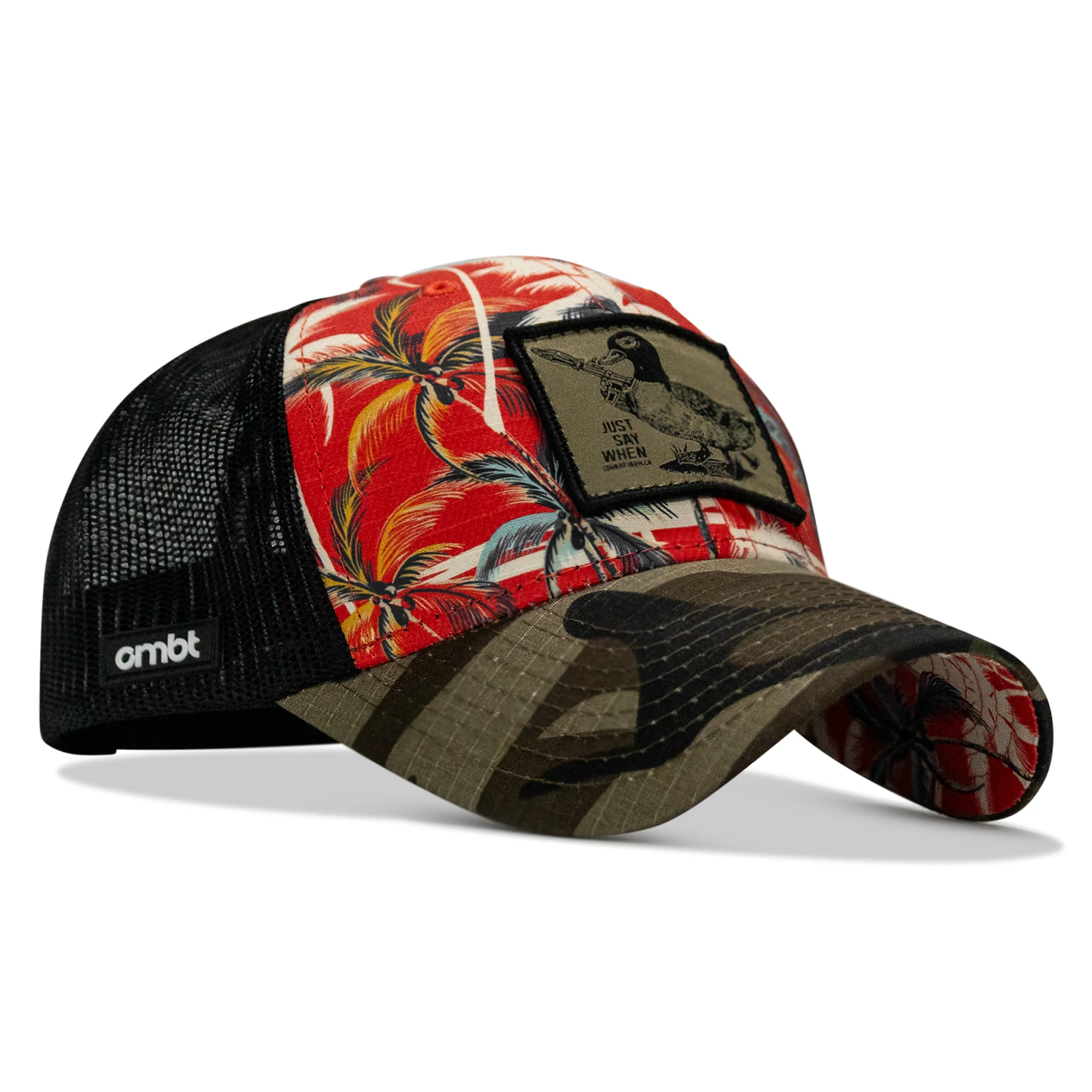 Just Say When Patch Original Ripstop Snapback Hat - Image 14