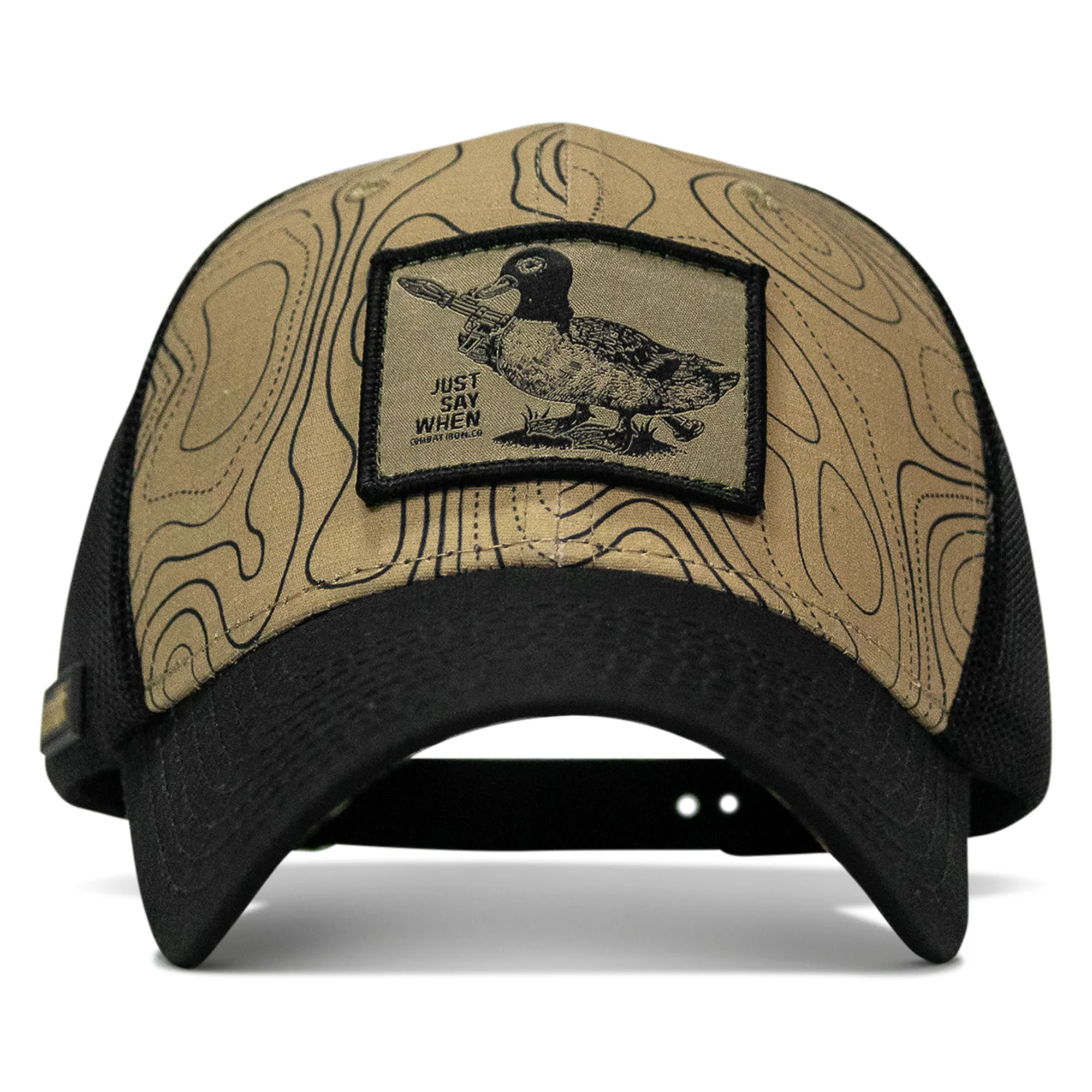 Just Say When Patch Original Ripstop Snapback Hat - Image 24