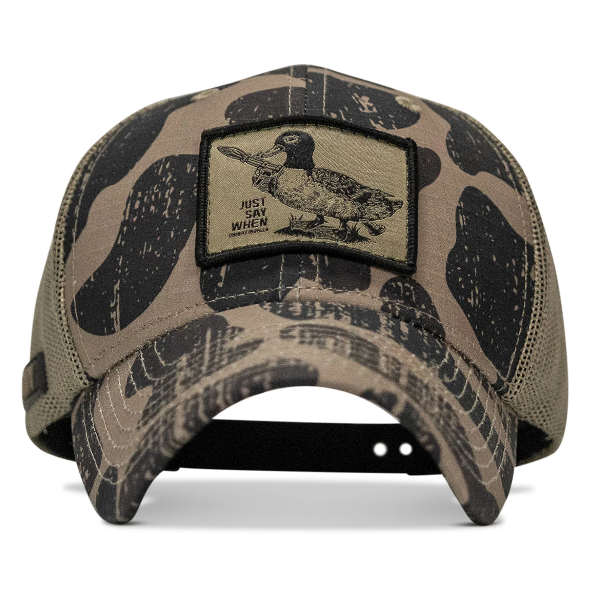 Just Say When Patch Original Ripstop Snapback Hat - Image 31
