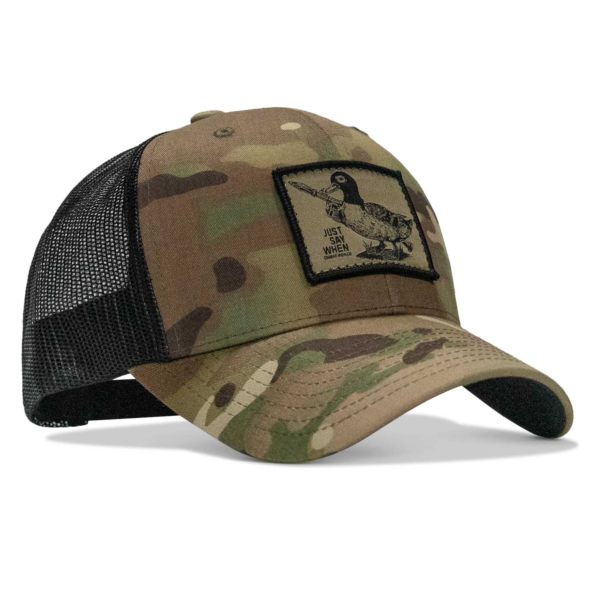 Just Say When Patch Snapback Hat - Image 15