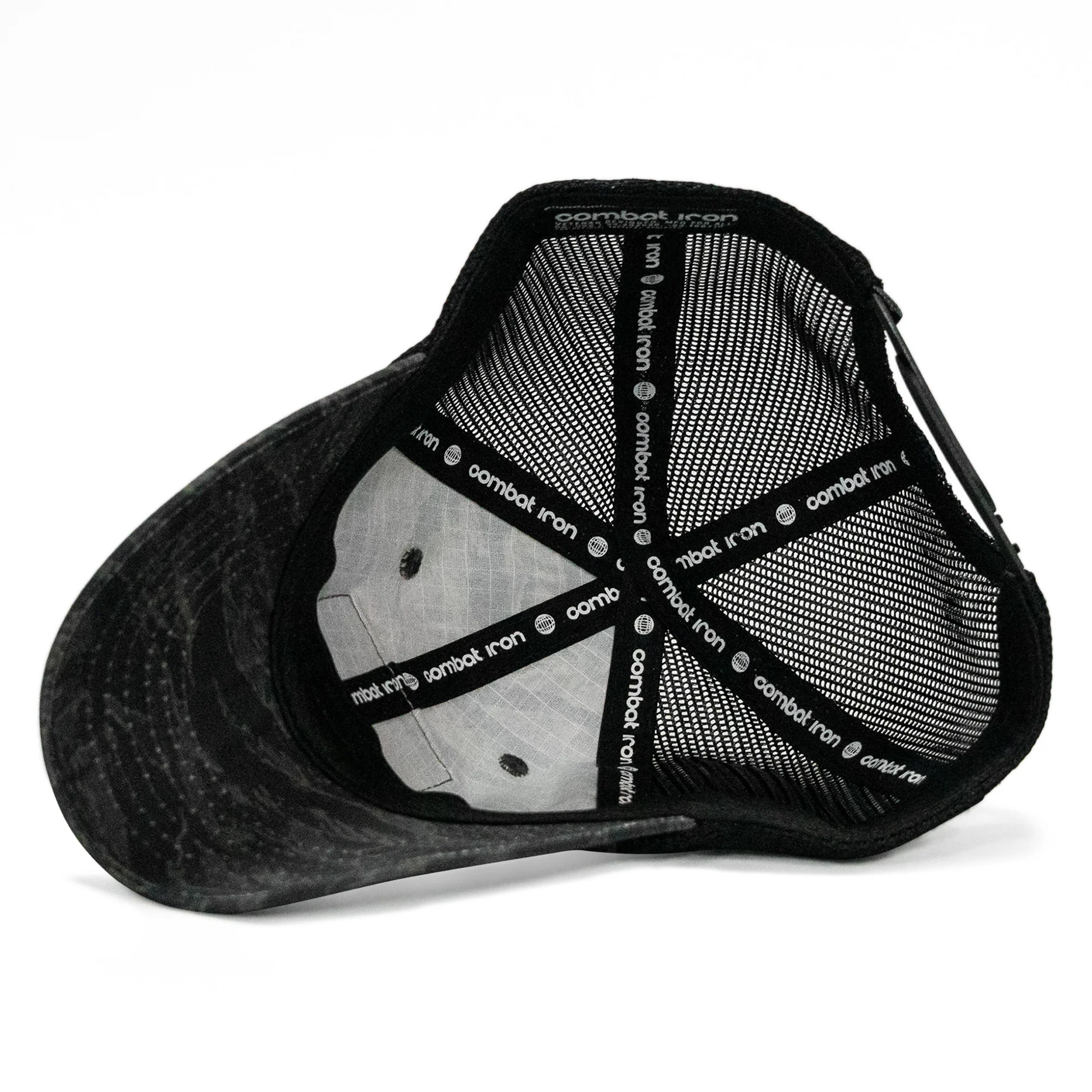 Just Say When Patch. Tactical Ripstop Mesh Snapback Hat - Image 6