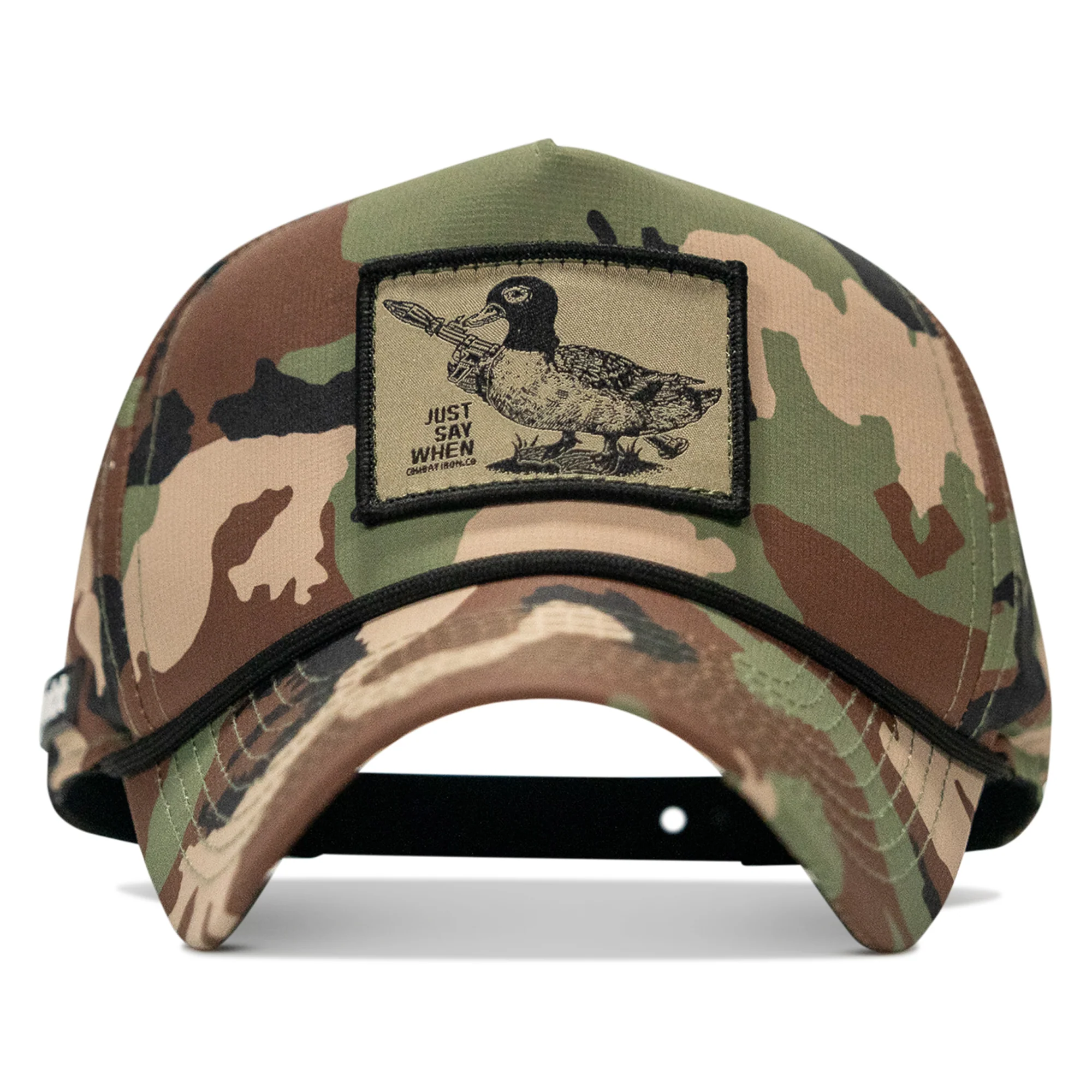 Just Say When Patch Weekender Snapback