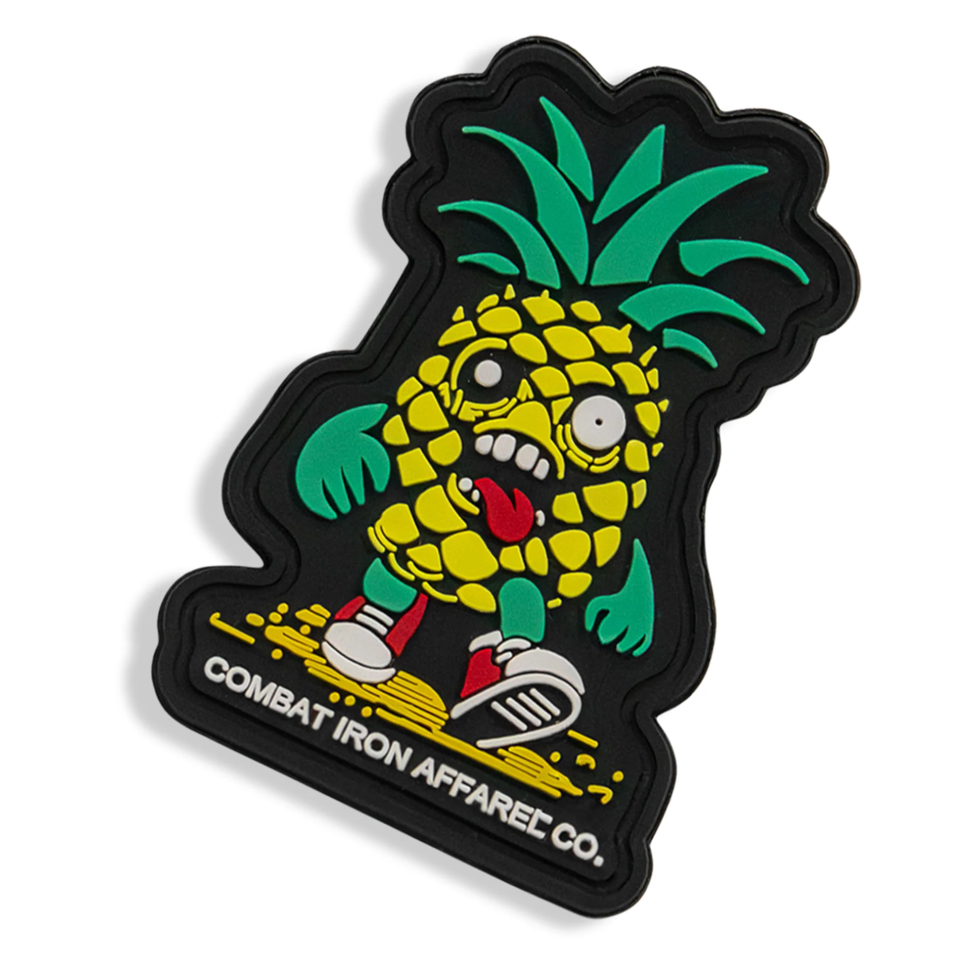 Kill Bad Vibes Pineapple Man PVC Patch - Image 4