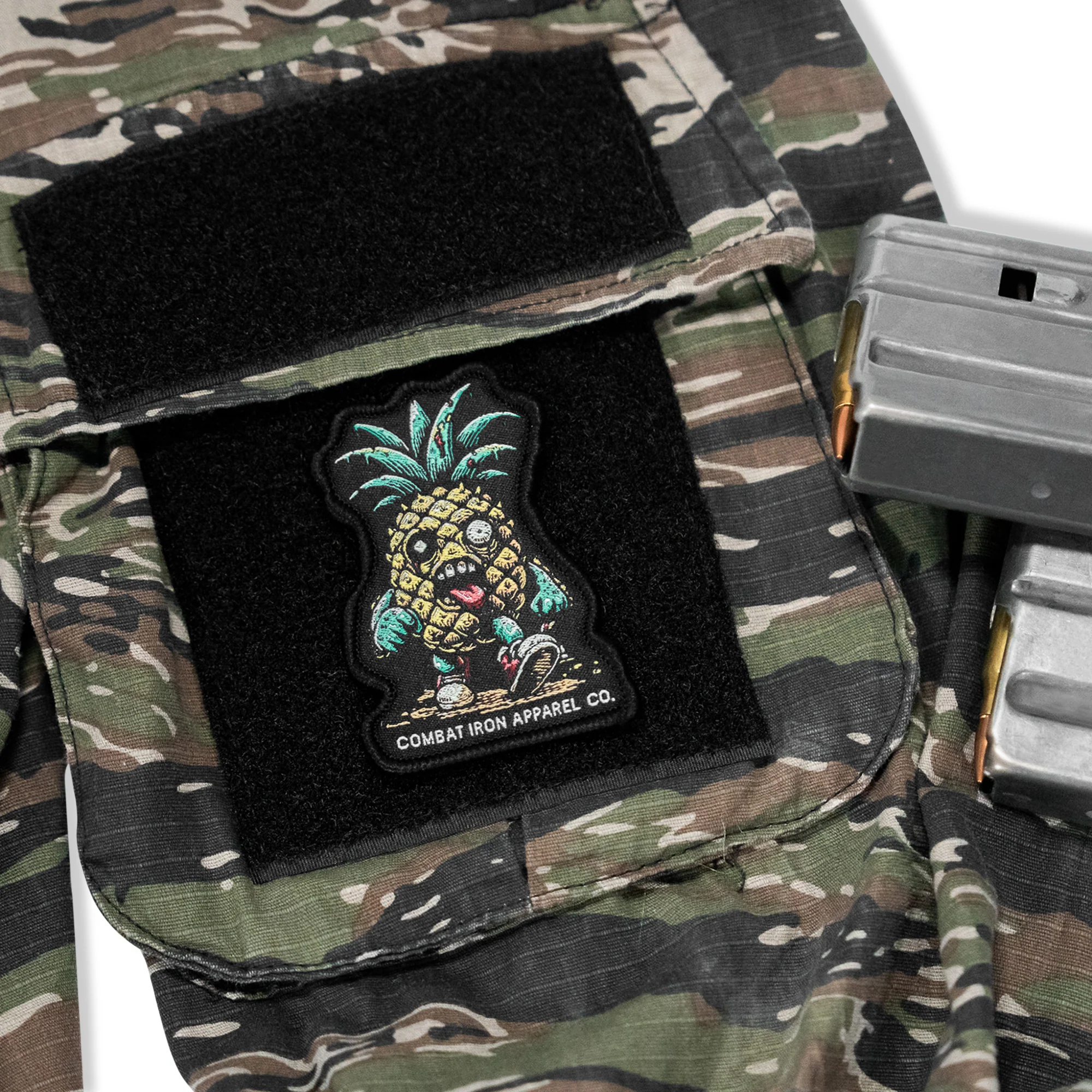 Kill Bad Vibes Pineapple Man Velcro Patch - Image 3