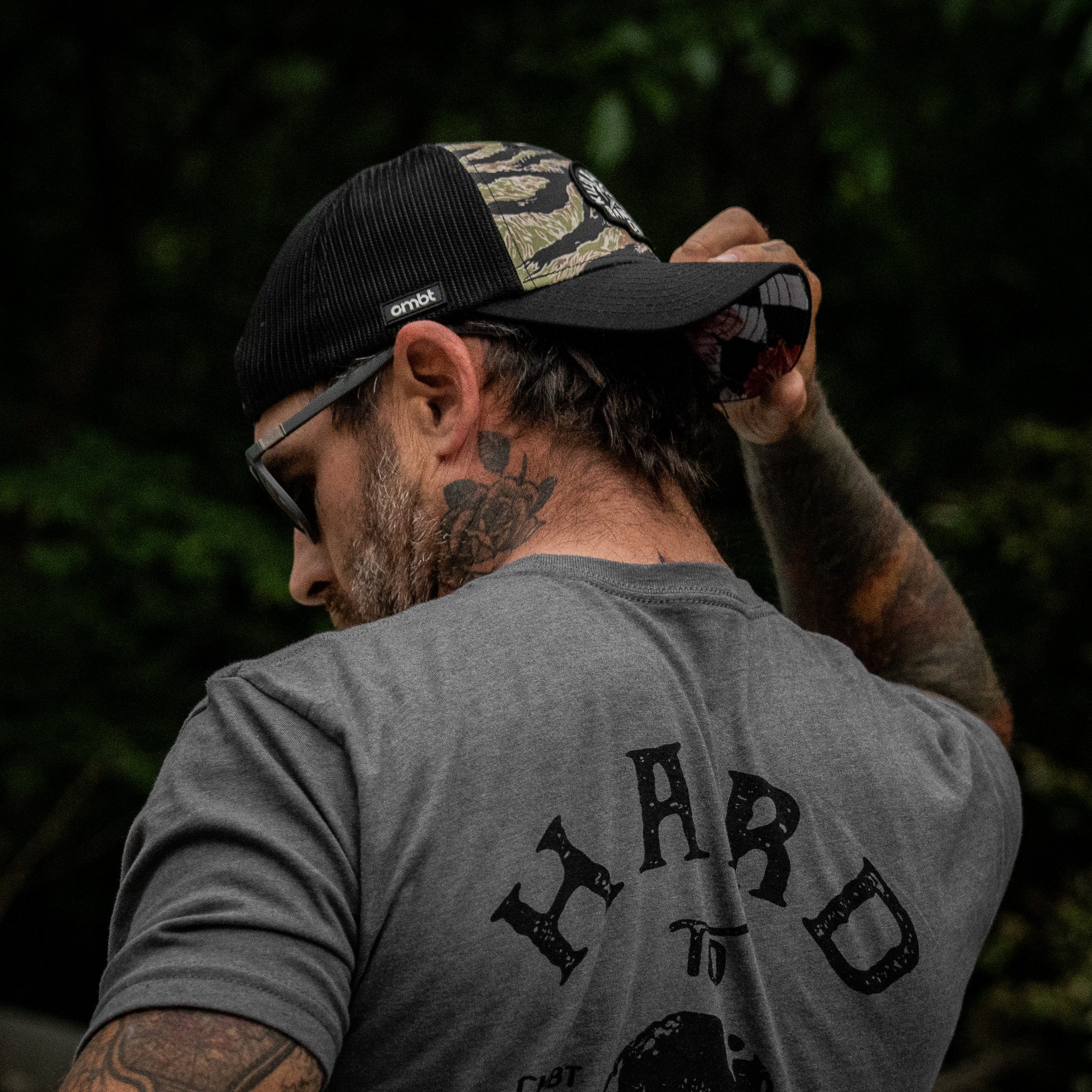 Kill Bad Vibes Skull Patch Original Ripstop Snapback Hat - Image 4