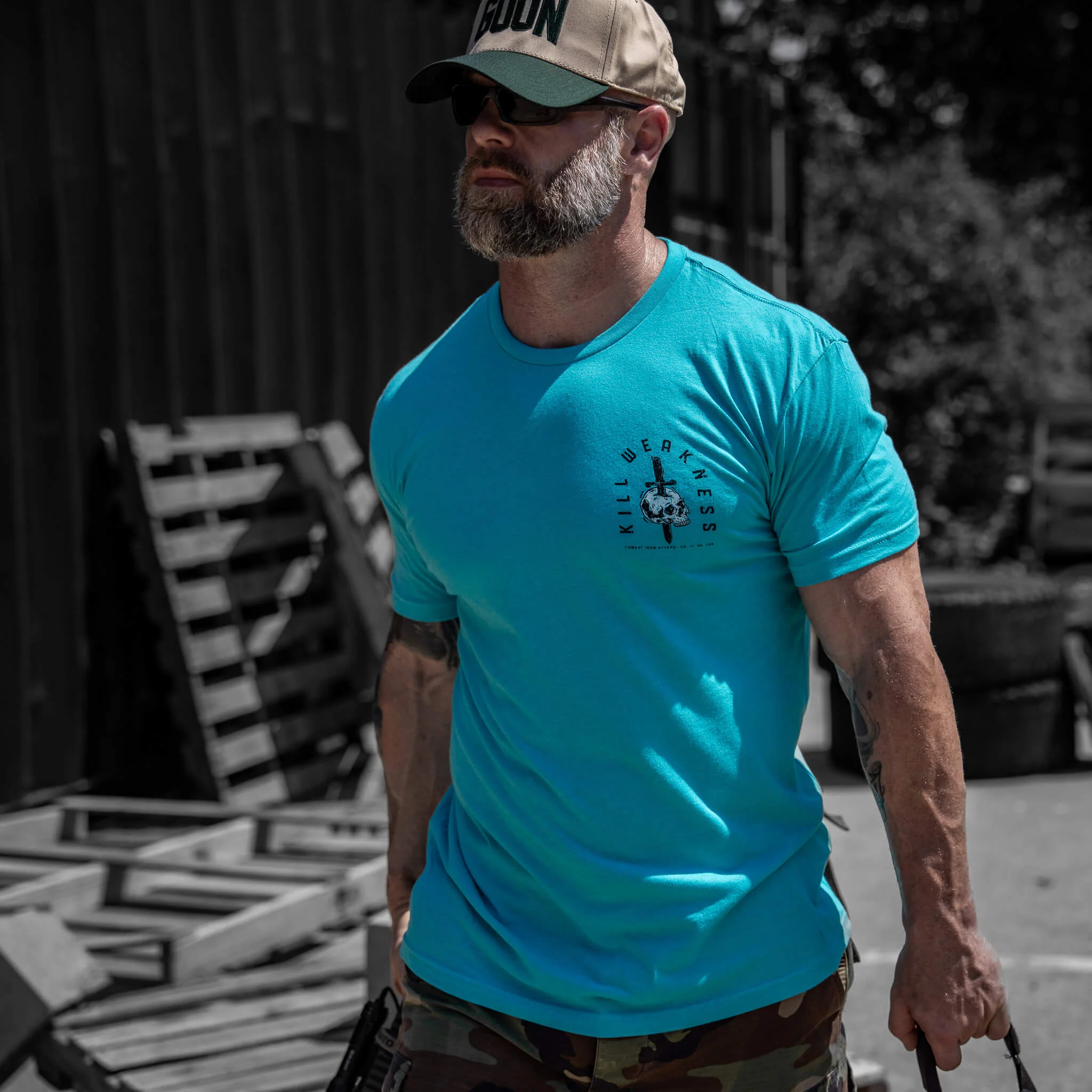 Kill Weakness Men's T-Shirt - Image 6