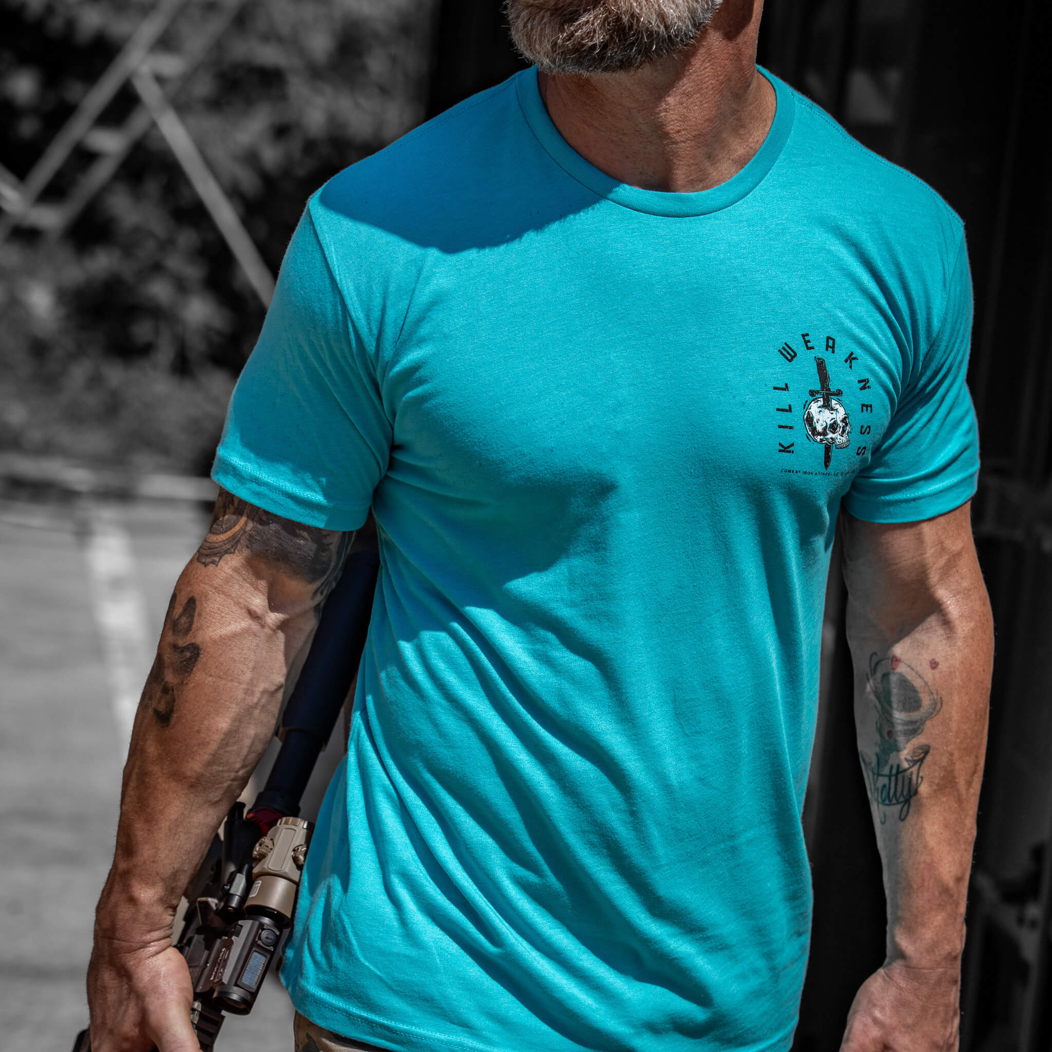 Kill Weakness Men's T-Shirt - Image 7