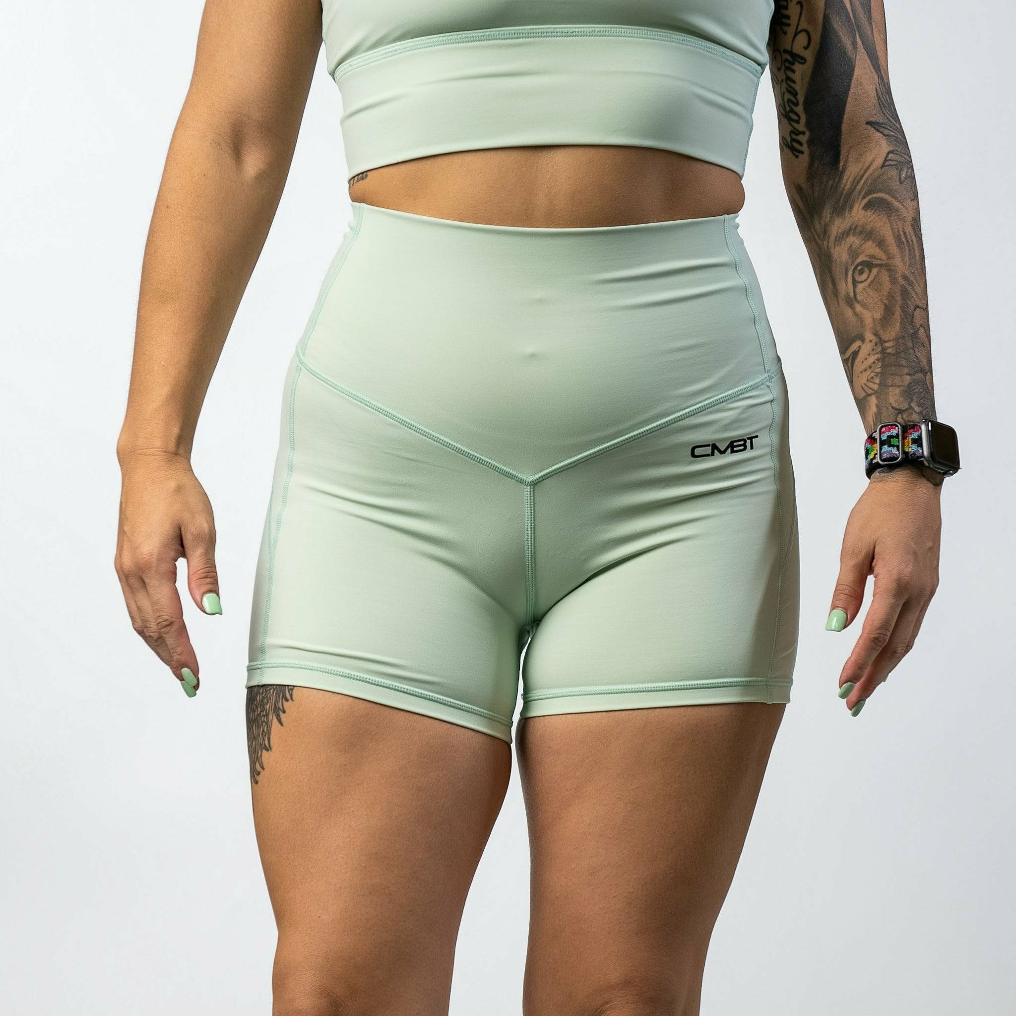 LADIES LUXE HIGH WAISTED SHORTS - Image 17