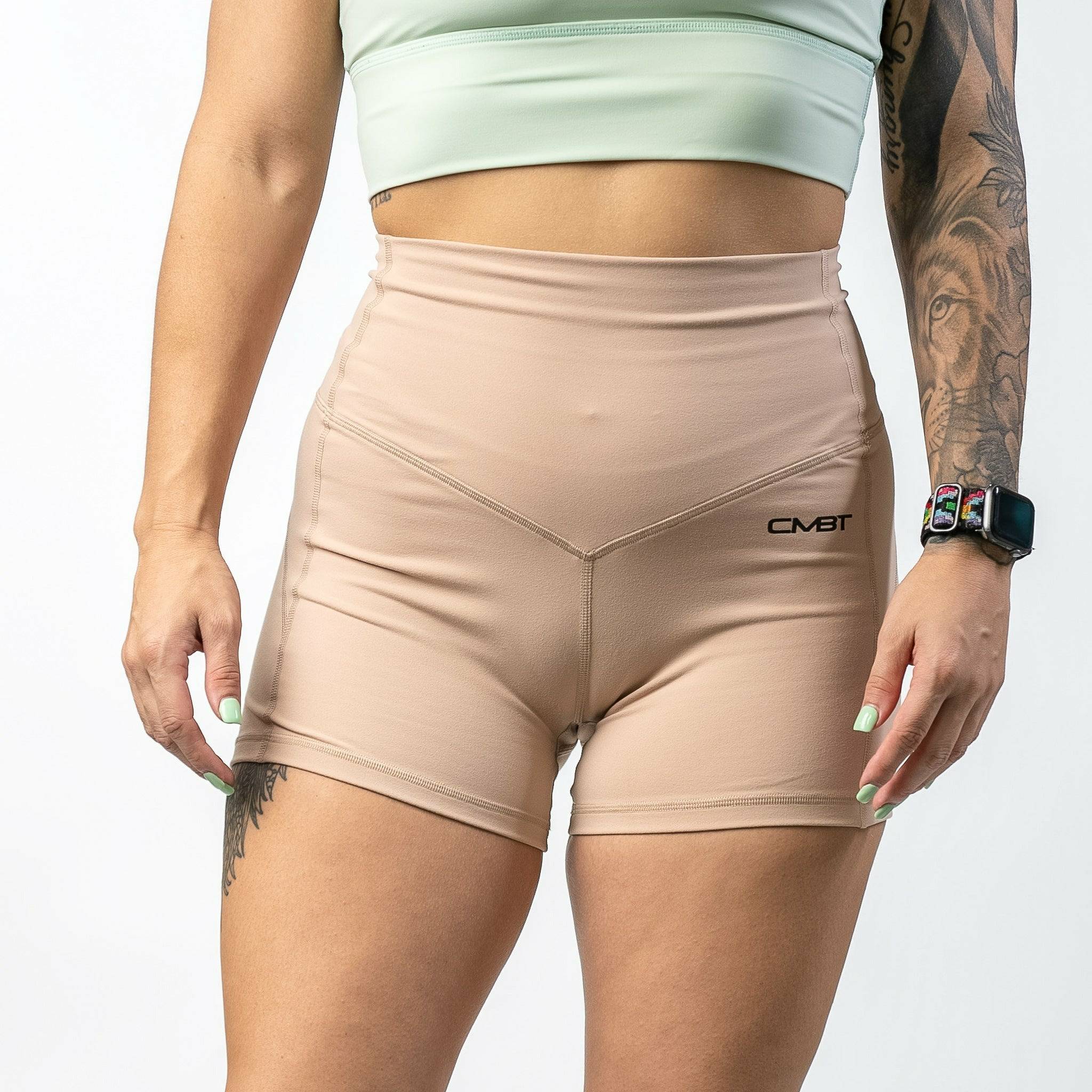 LADIES LUXE HIGH WAISTED SHORTS - Image 41