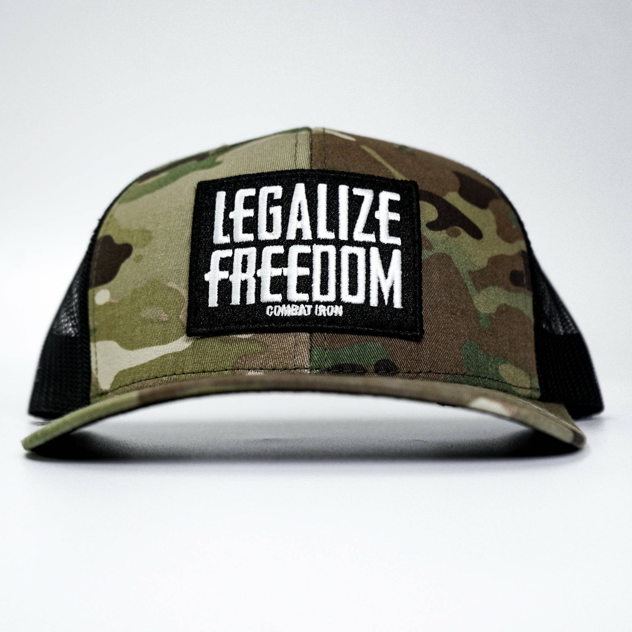 Legalize Freedom Patch Mid-Profile Mesh Snapback - Image 4