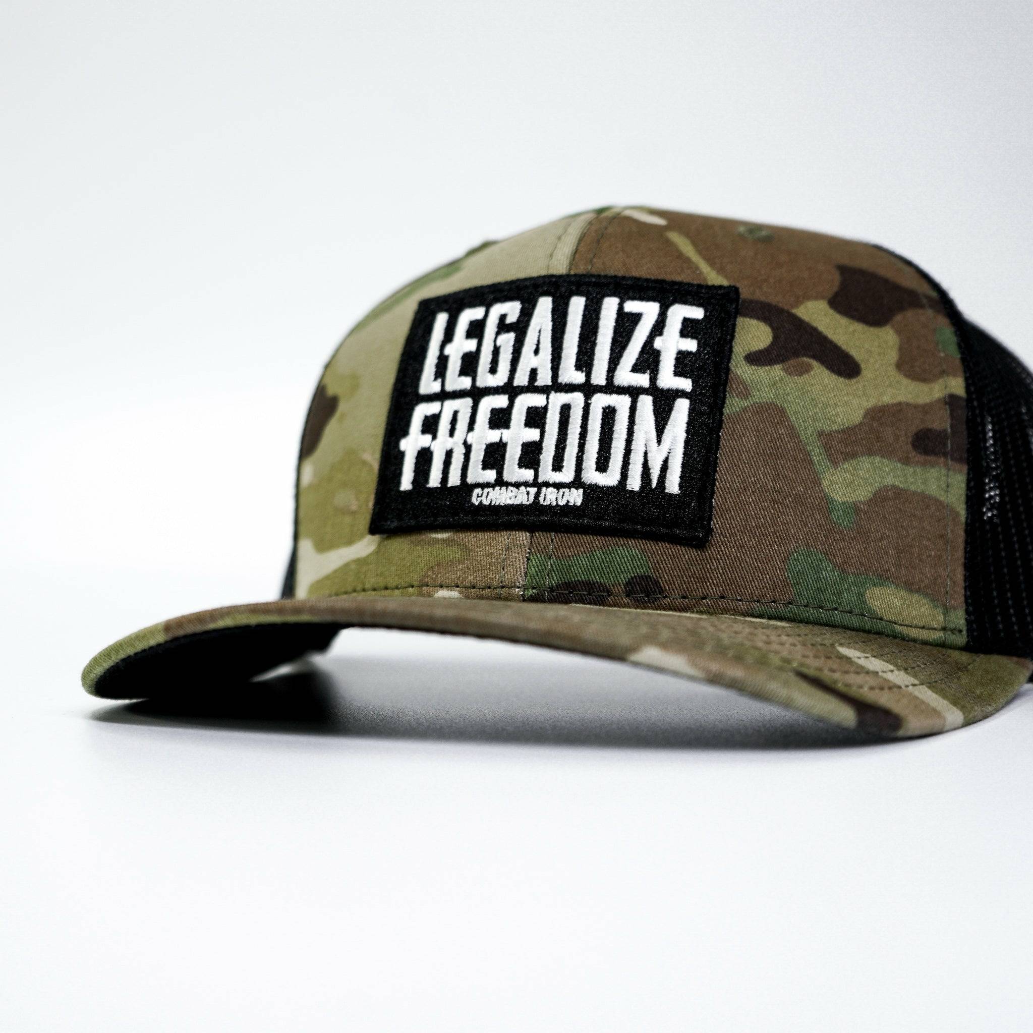 Legalize Freedom Patch Mid-Profile Mesh Snapback - Image 7