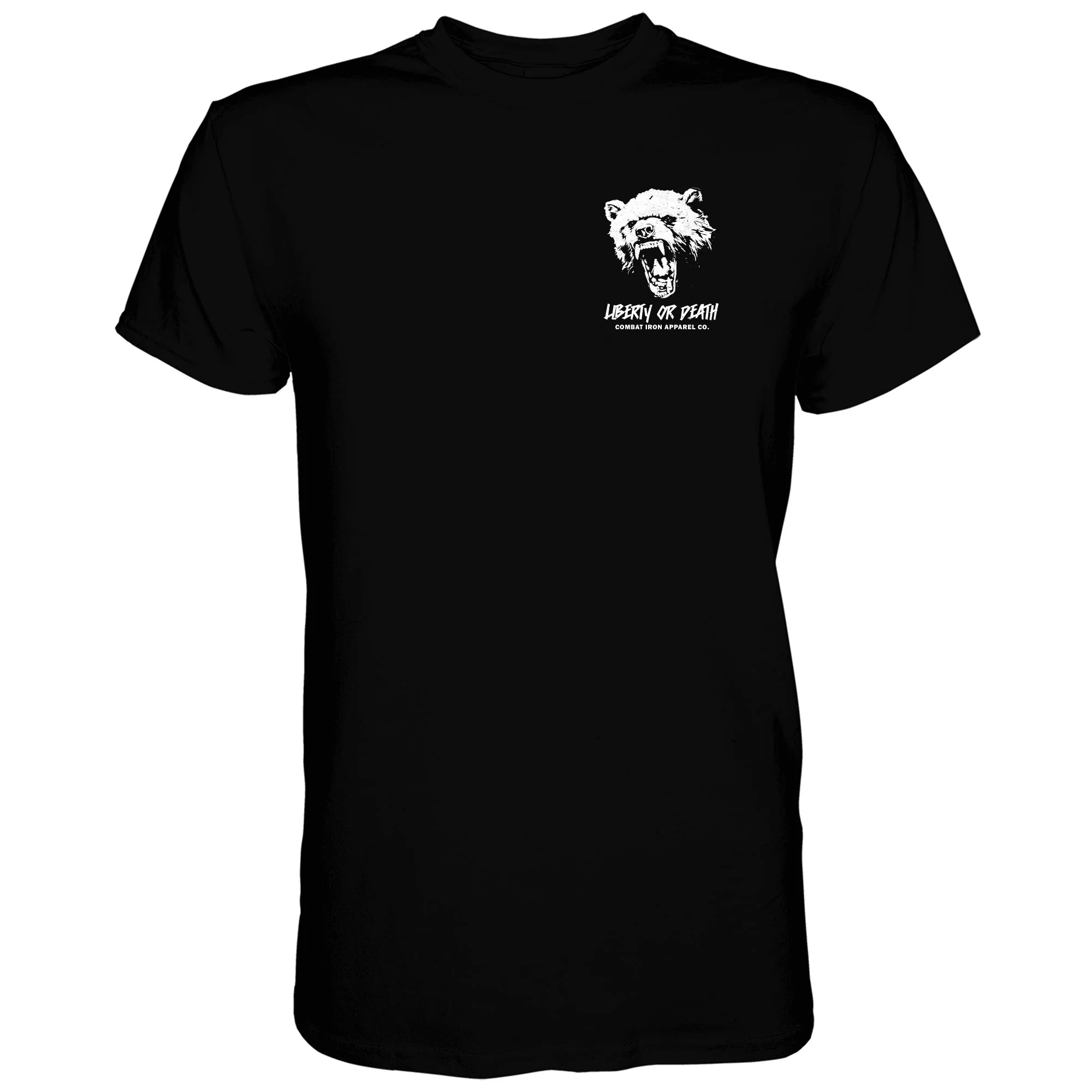 Liberty Or Death Fight Like Hell Men's T-Shirt - Image 3