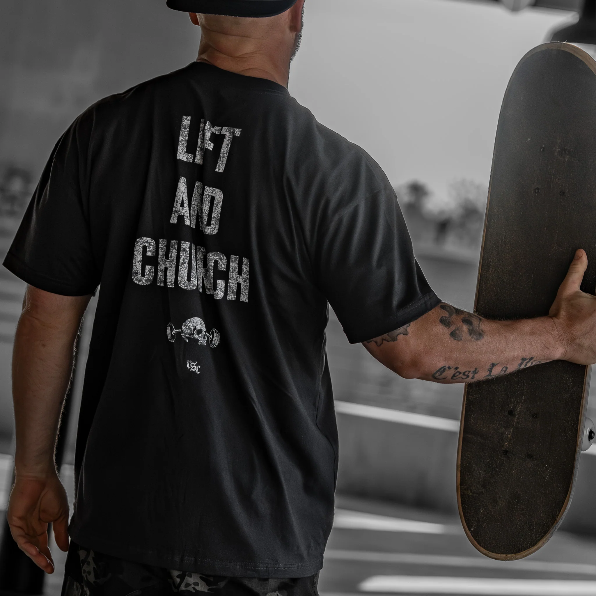 Lift And Church Men's T-Shirt - Image 8