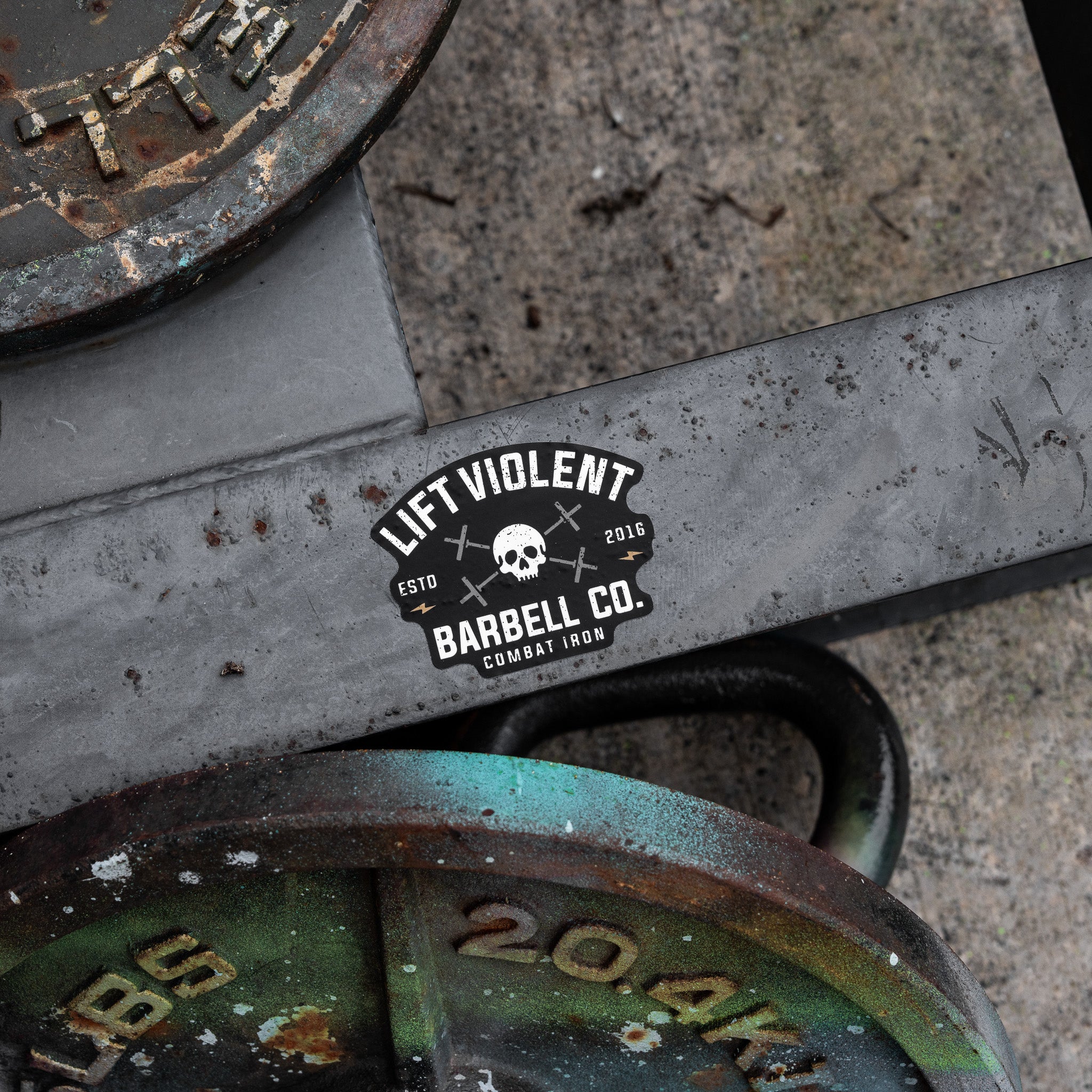 Lift Violent Barbell Co. Decal - Image 2
