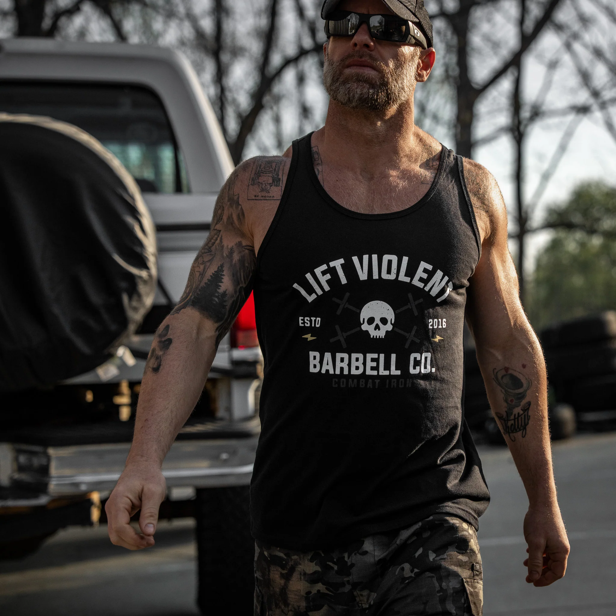 Lift Violent Barbell Co. Men's Tank - Image 3