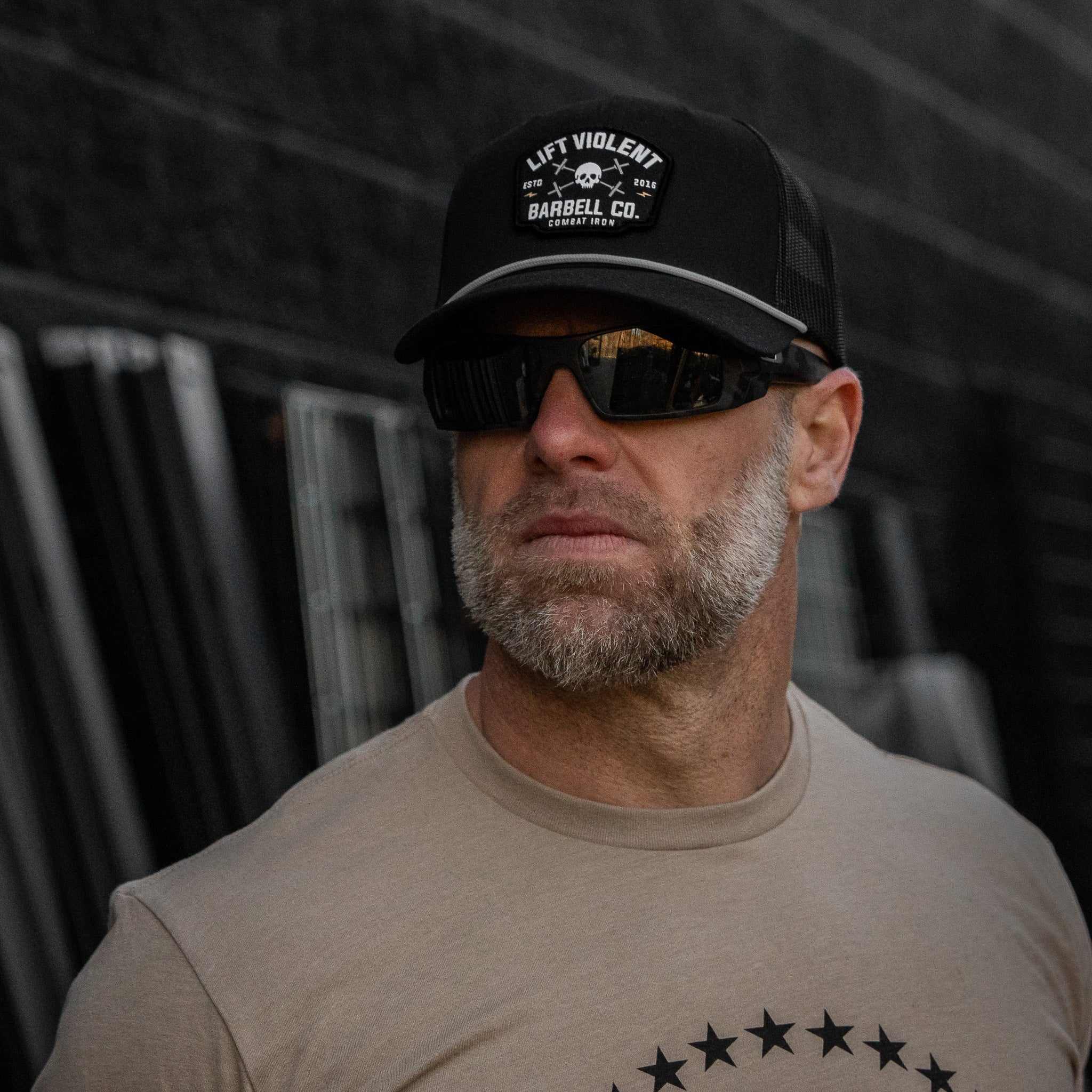 Lift Violent Barbell Co Patch Rope Snapback - Image 4
