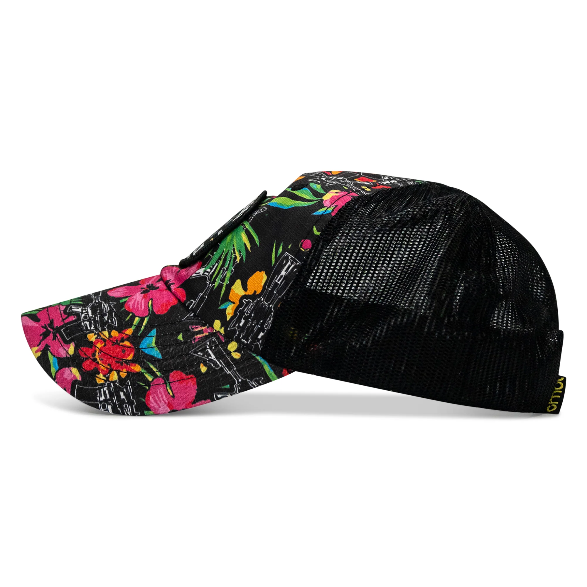 Lift Violent Barbell Co Patch. Tactical Ripstop Mesh Snapback Hat - Image 4
