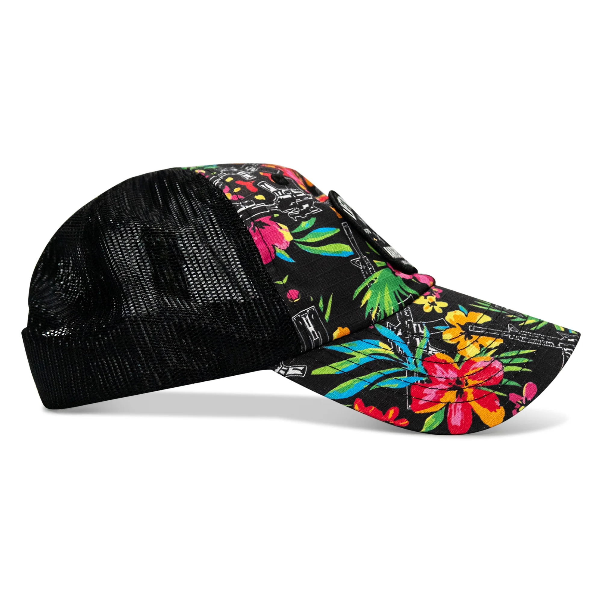 Lift Violent Barbell Co Patch. Tactical Ripstop Mesh Snapback Hat - Image 5