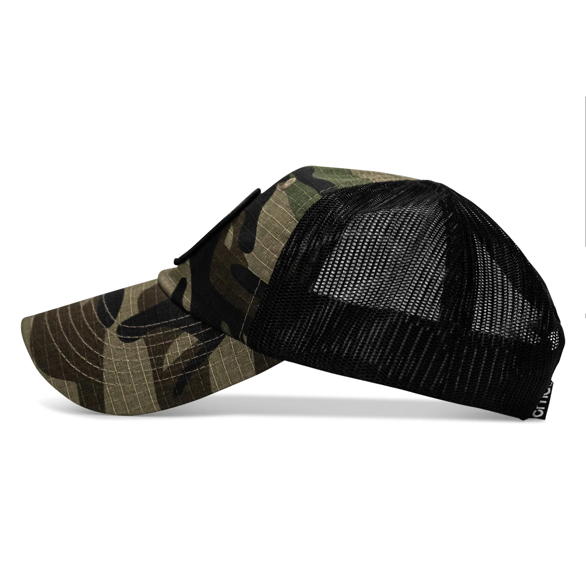 Lift Violent Barbell Co Patch. Tactical Ripstop Mesh Snapback Hat - Image 9