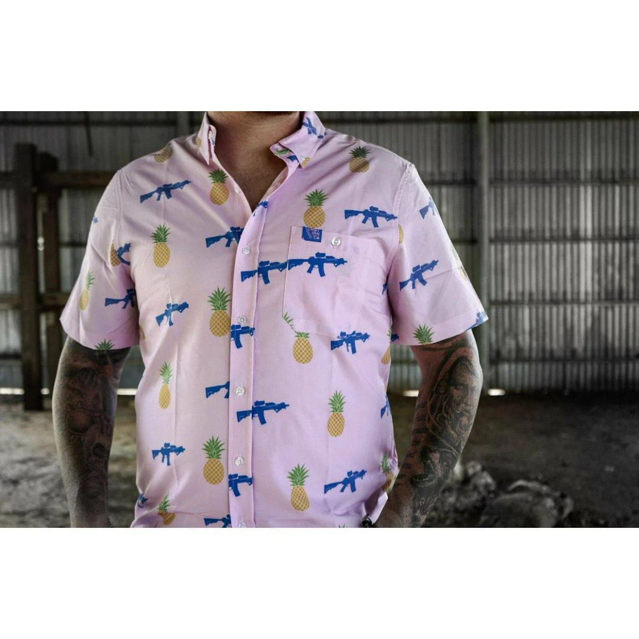 LIGHT WEIGHT BUTTON UP SHORT SLEEVE - Image 25